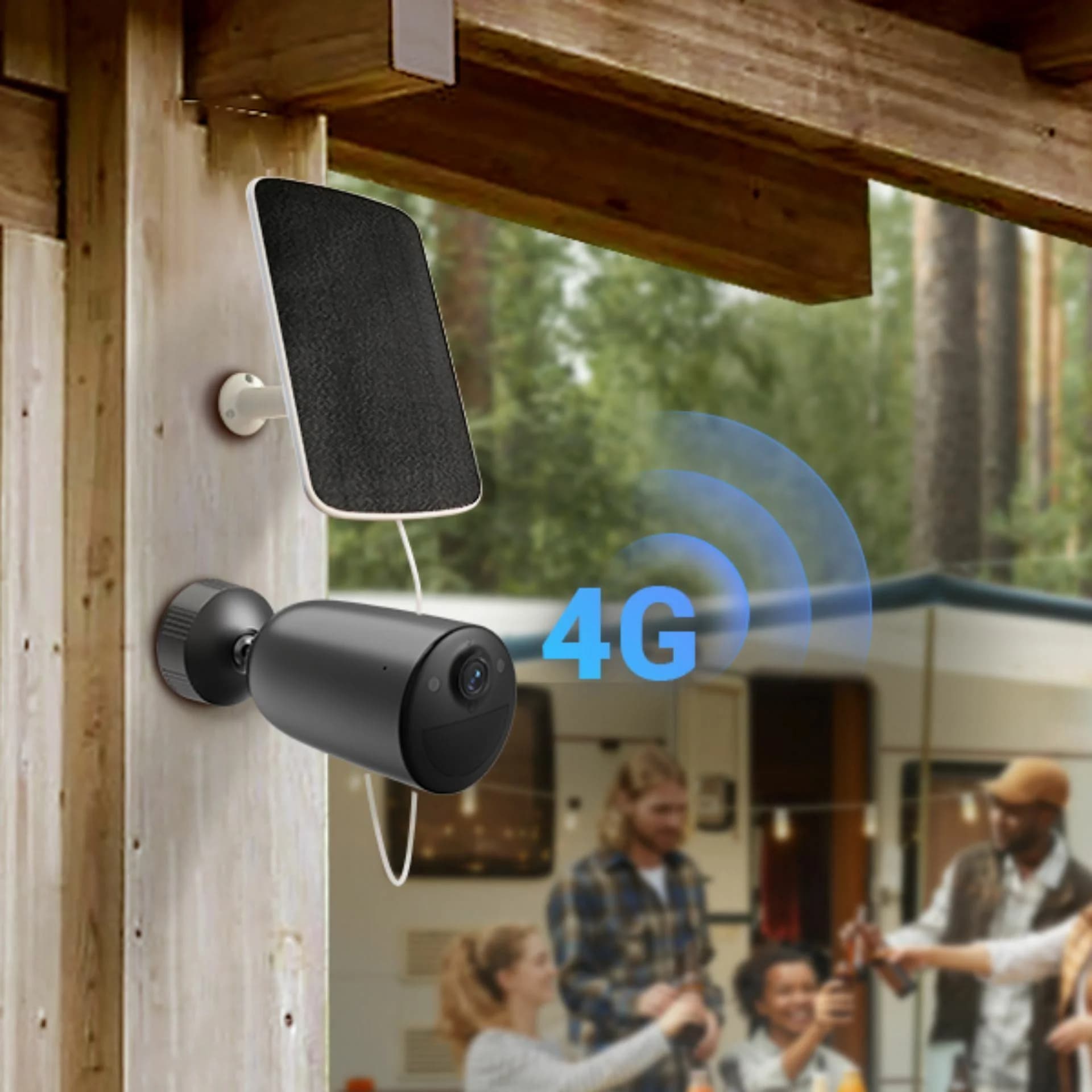 EZVIZ kamera 3.0MP brezžična LTE EB3 4G zunanja vgrajen akumulator - slika 2