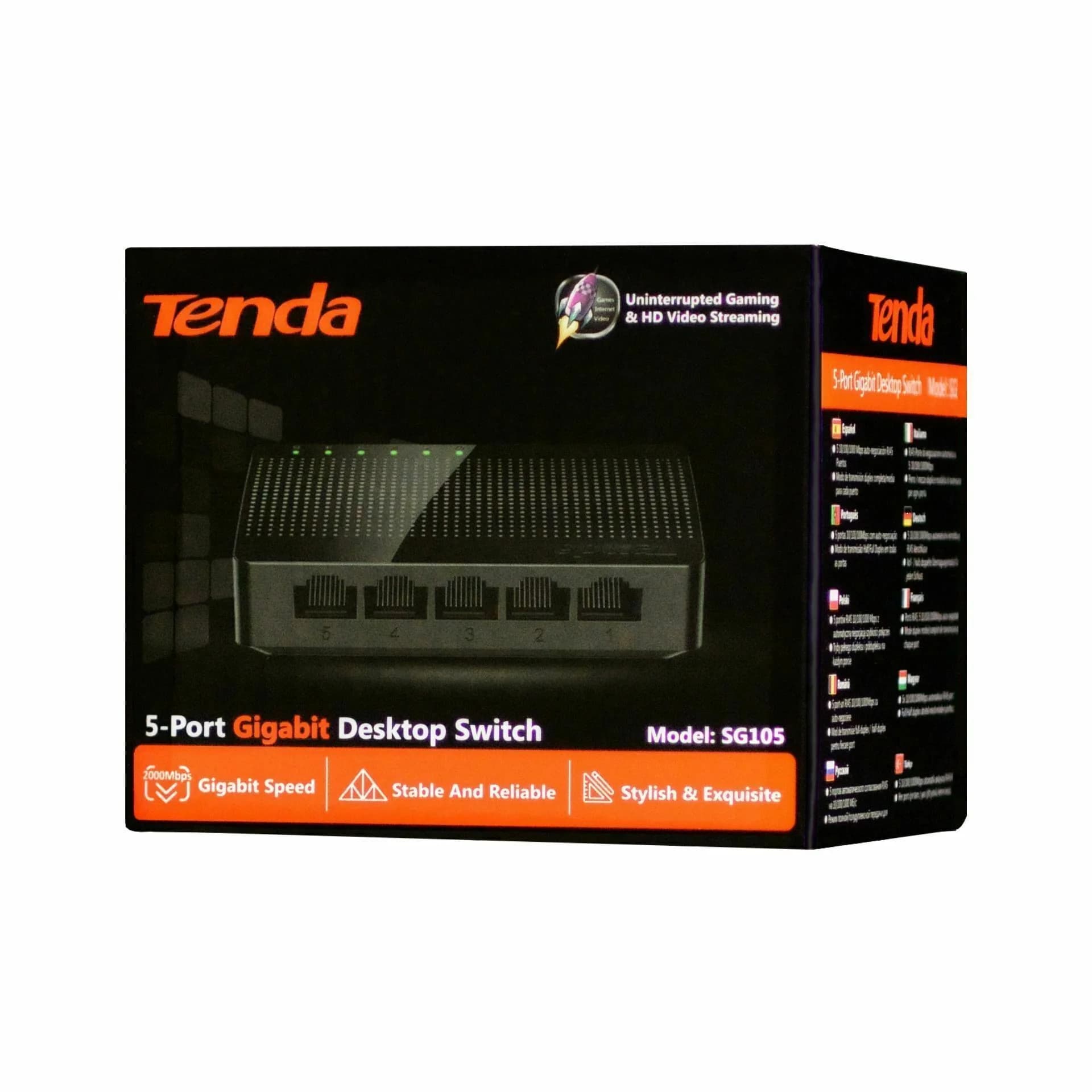Tenda stikalo Giga  5-port SG105 - slika 5