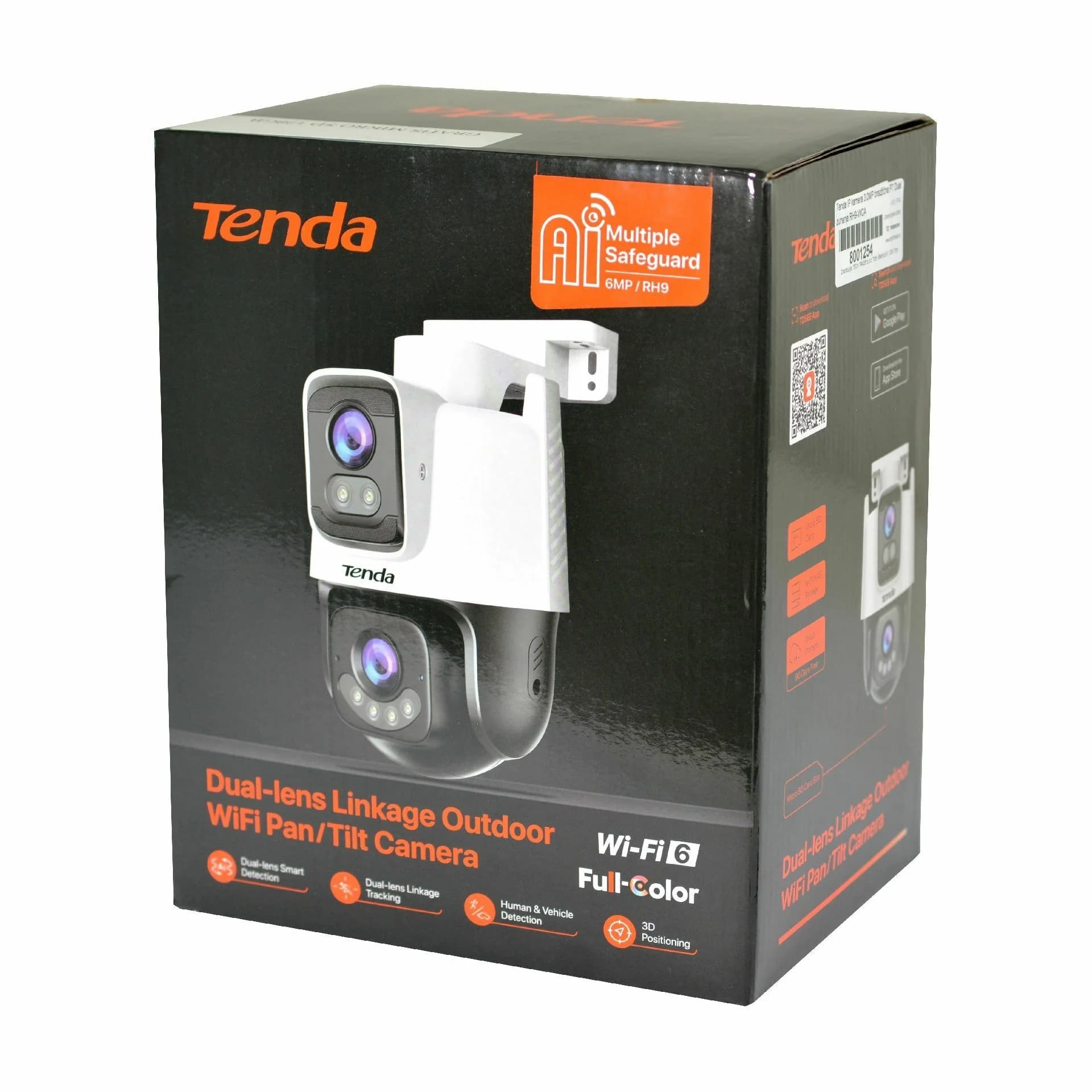Tenda kamera 3.0MP brezžična PT Dual zunanja RH9-WCA + darilo kartica - slika 7