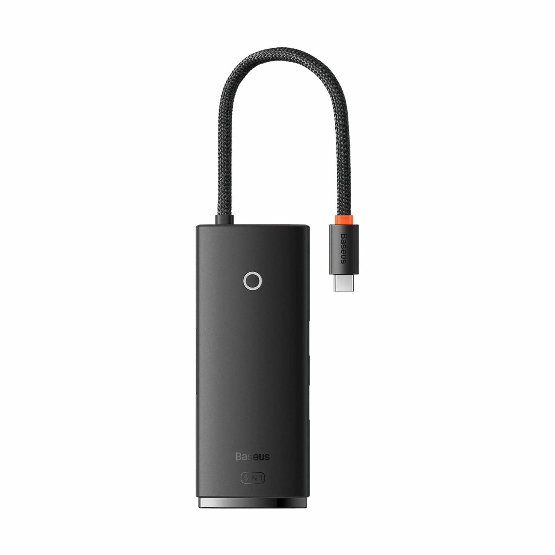 Baseus priklopna postaja USB 3.1 TipC 5v1 4K črn WKQX040001 - slika 3