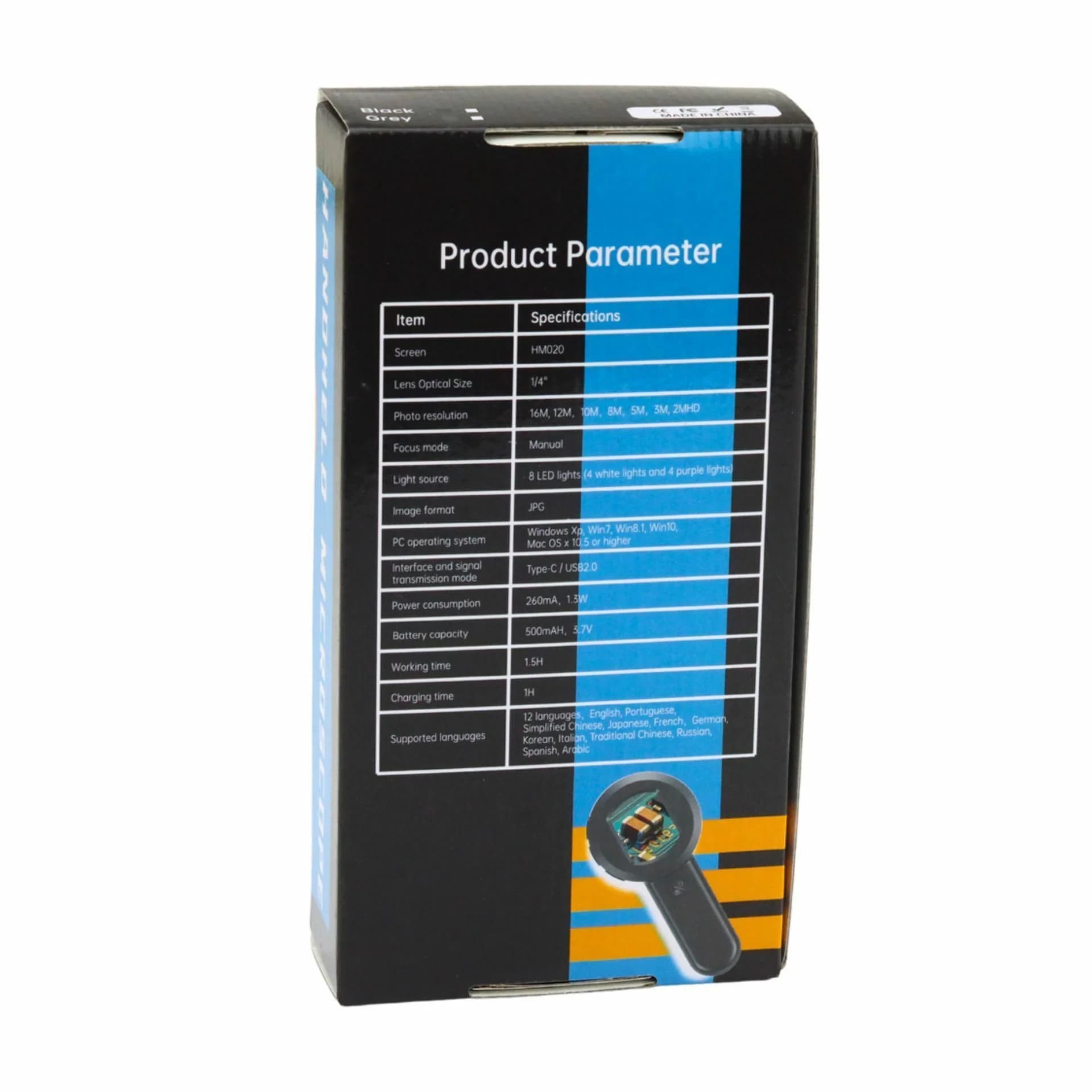 Lean prenosno digitalno povečevalno steklo HD 100x 30719 - slika 4