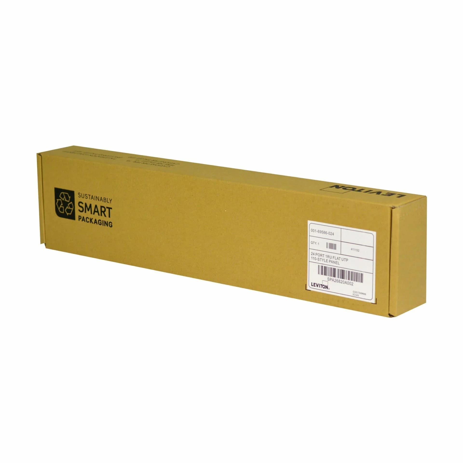 Leviton panel CAT.6+ UTP 24-port flat 69586-024 - slika 4