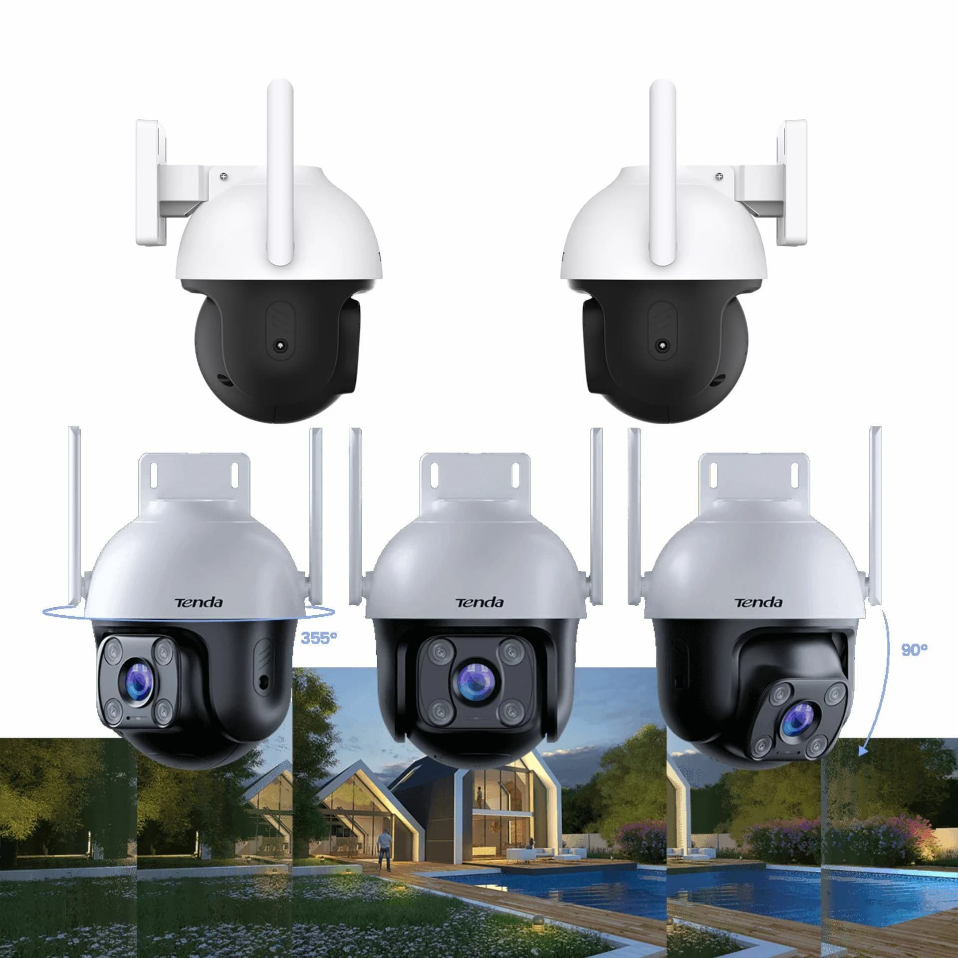 Tenda kamera 2.0MP brezžična PT CH3 zunanja - slika 7
