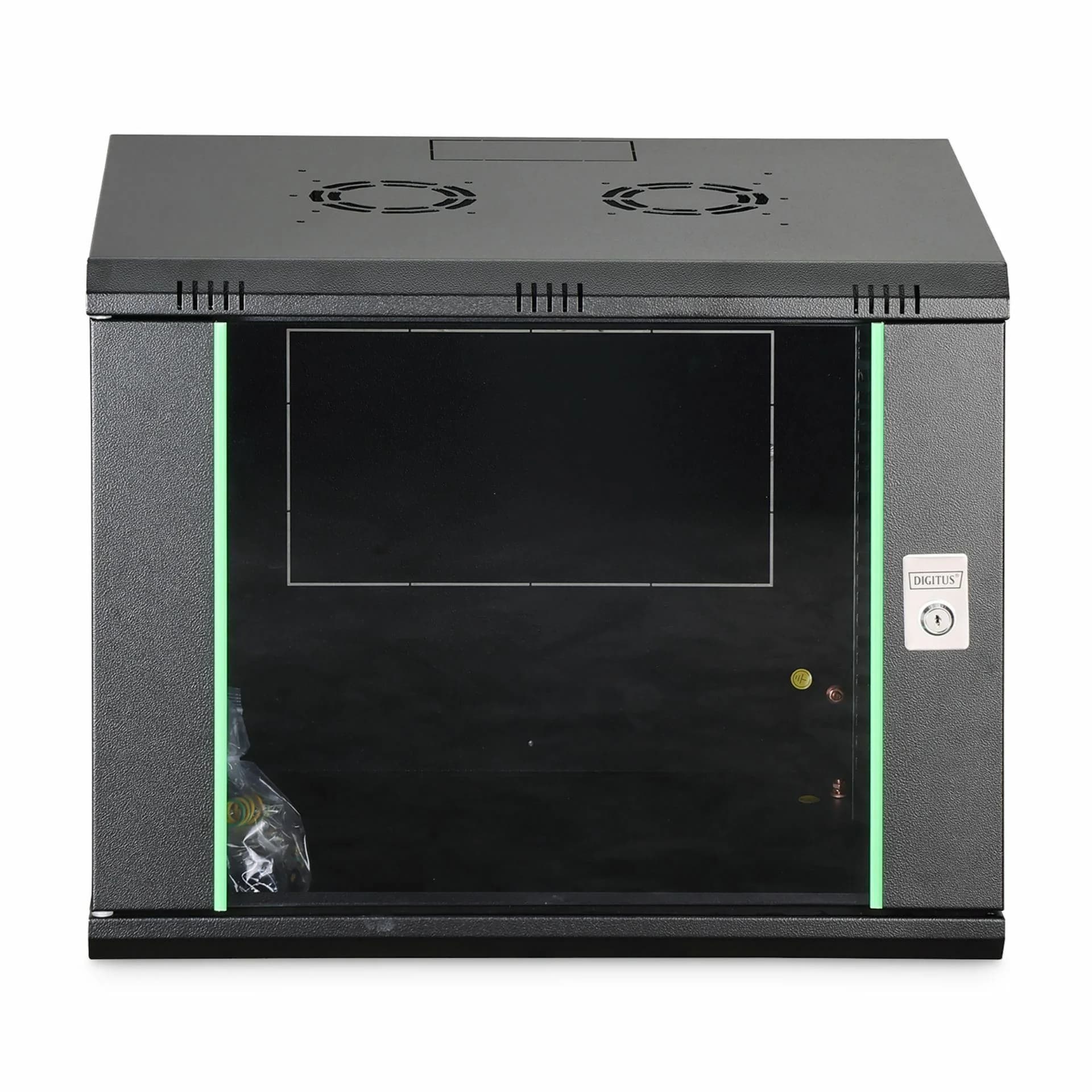 Digitus zidni kabinet  9U 505 600x450 črn sestavljen DN-19 09-U-EC-SW - slika 3