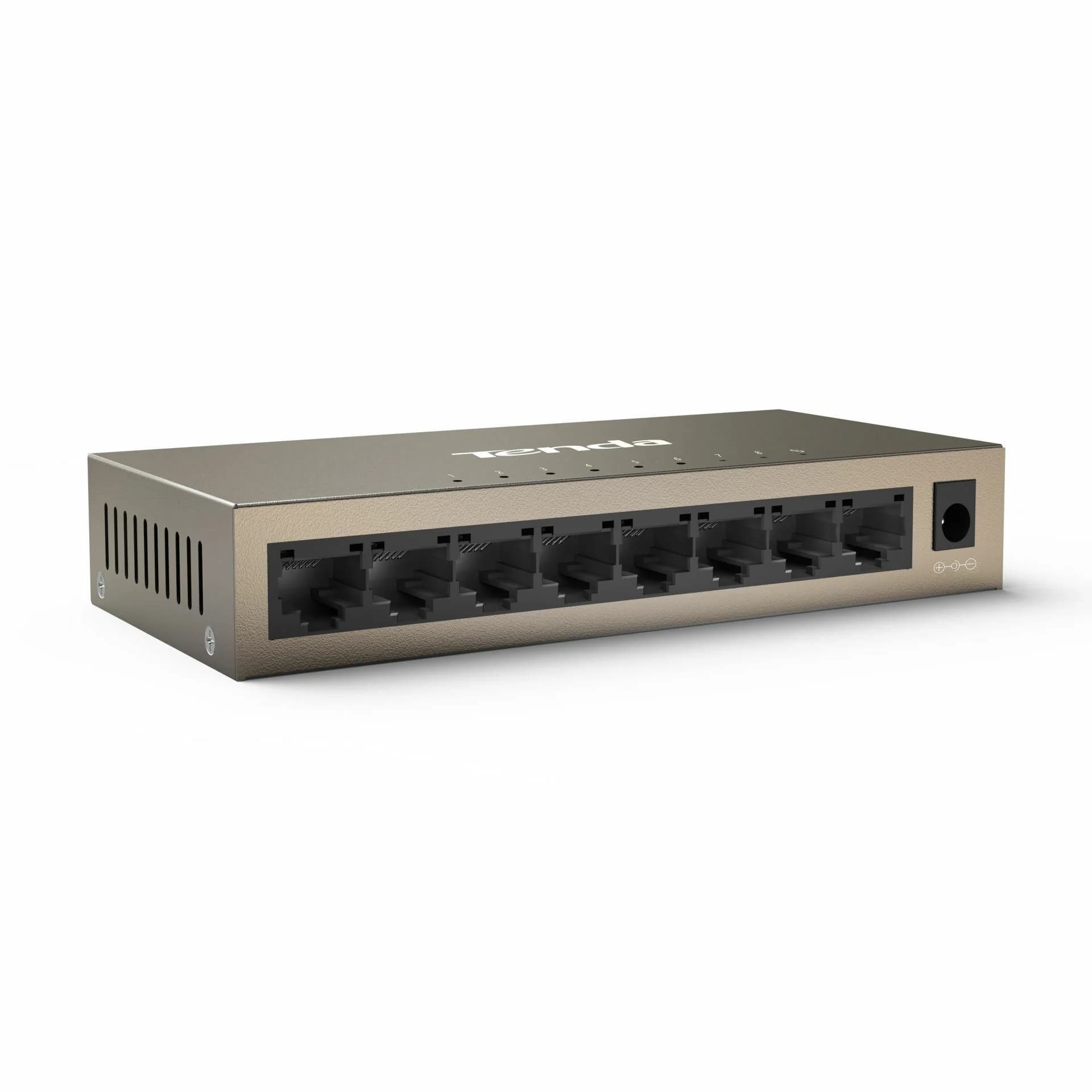 Tenda stikalo Giga 8-port mini kovinsko ohišje TEG1008M - slika 3