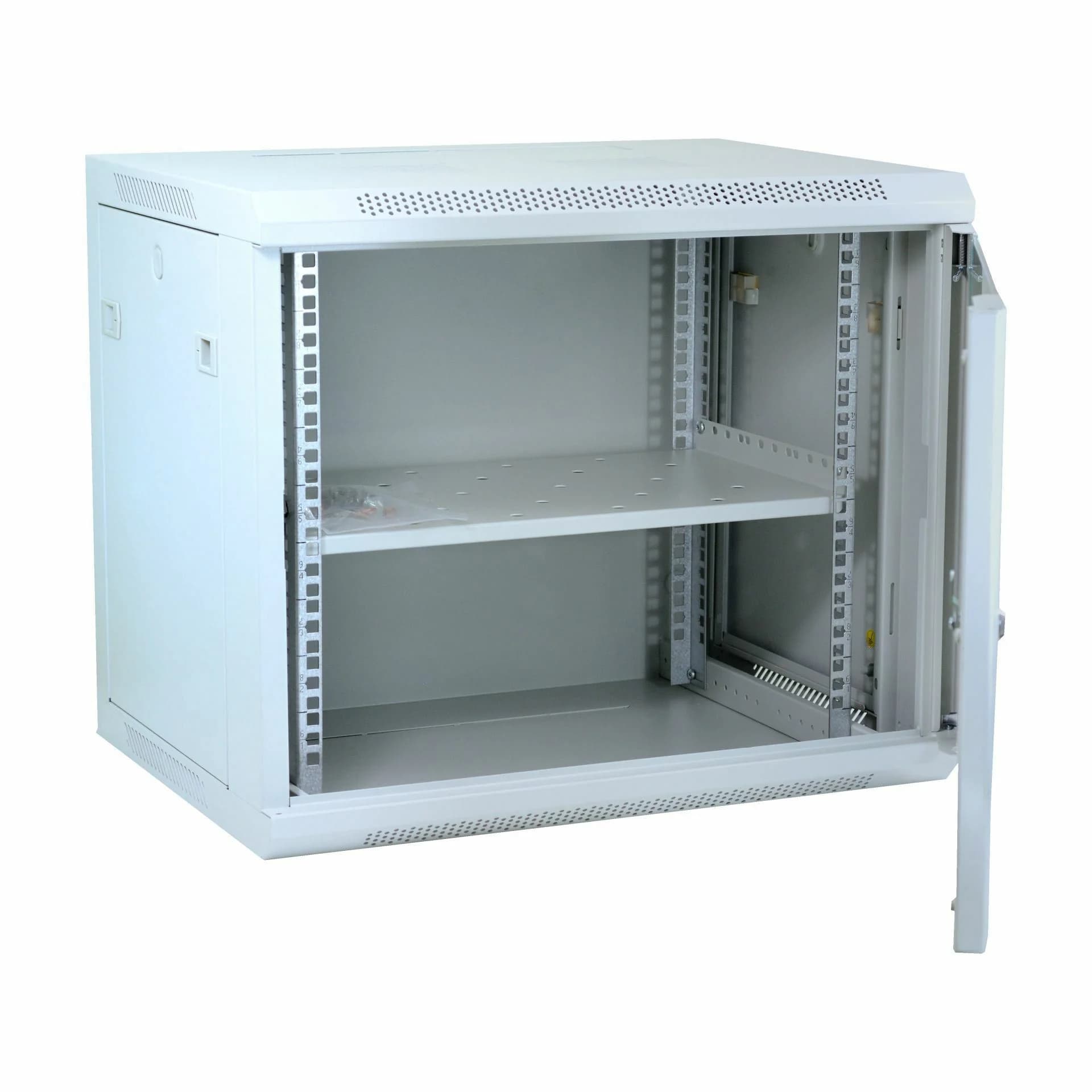 DATECH zidni kabinet 12U 635 600x600 siv + polica DP.6612.9000 - slika 2