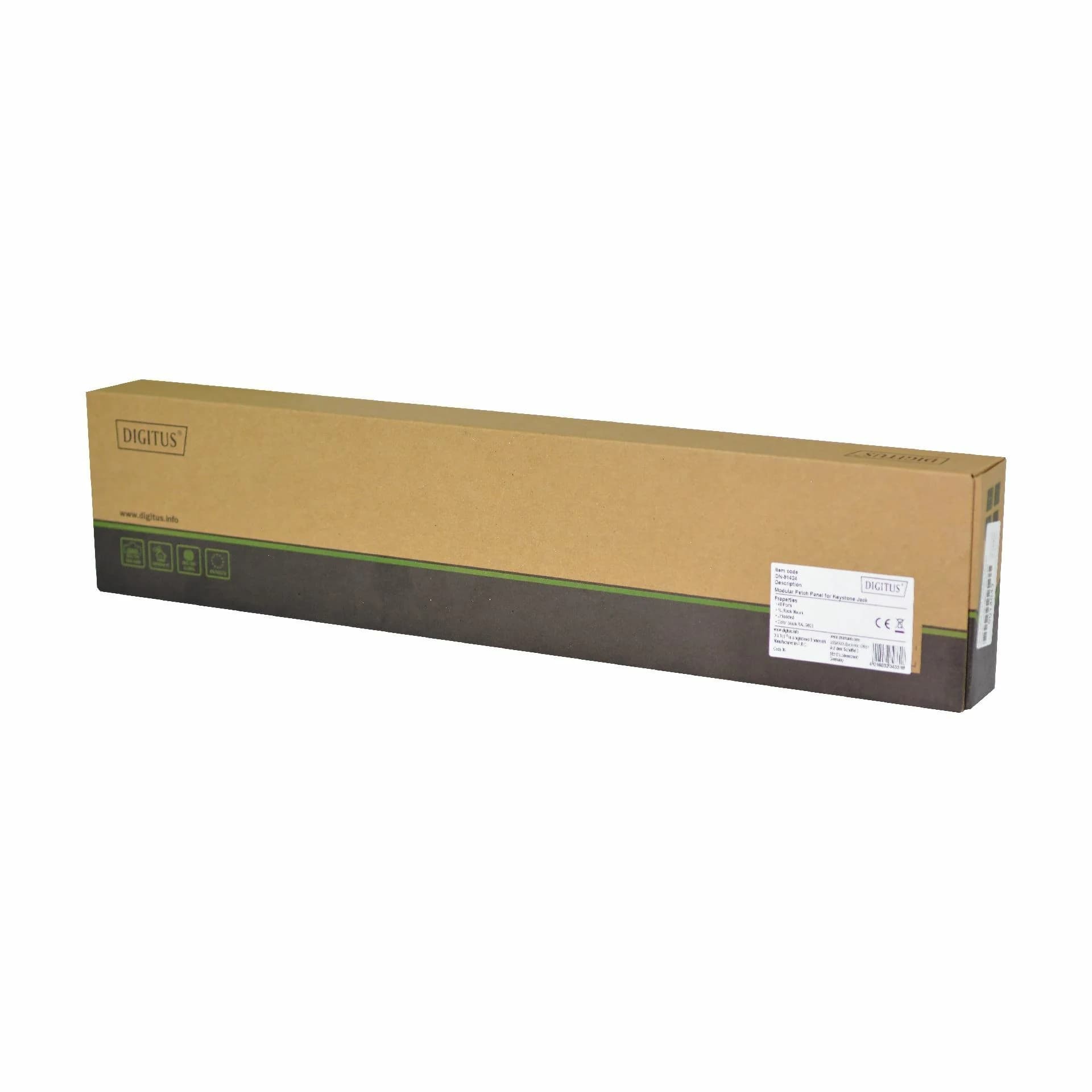 Digitus panel CAT.5e/6/6A 48-port modularen+nosilec kablov DN-91424 - slika 5