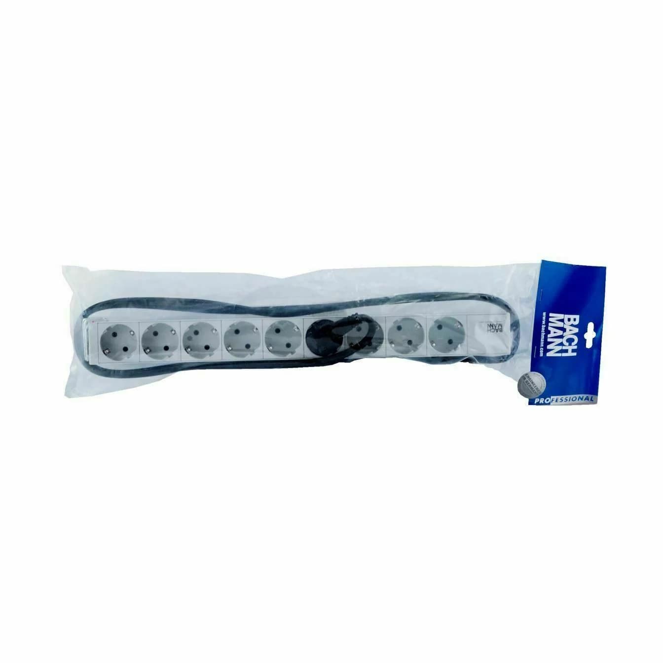 Bachmann razdelilec rack 9x250V ALU 2m siv 333.401 - slika 2