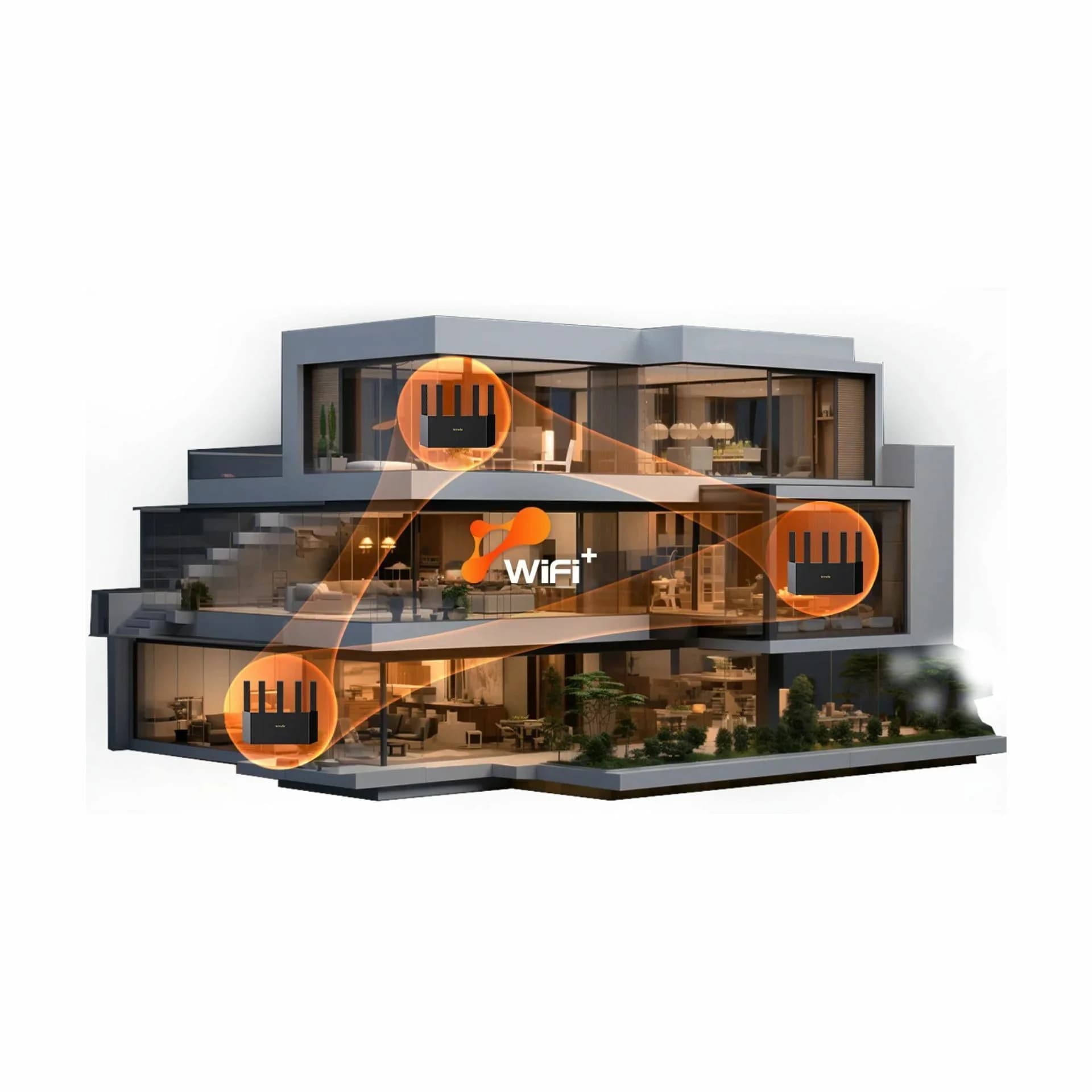 Tenda usmerjevalnik WiFi7 BE 5100Mb 2,5Giga Dual-Band TE6L Pro - slika 5