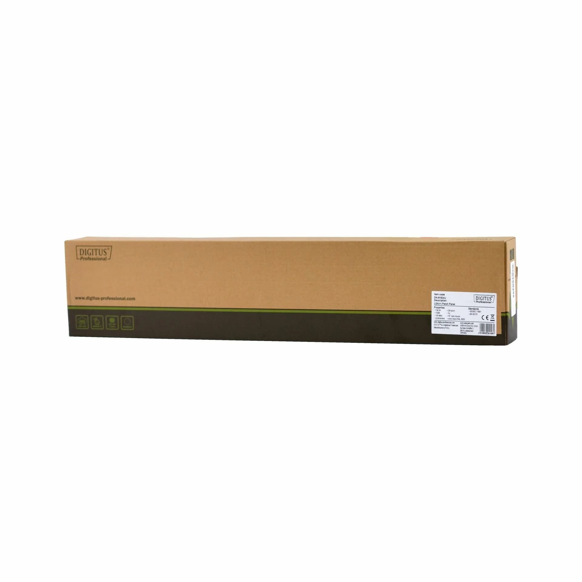 Digitus panel CAT.5e UTP 24-port 568B lsa+ DN-91524U - slika 2