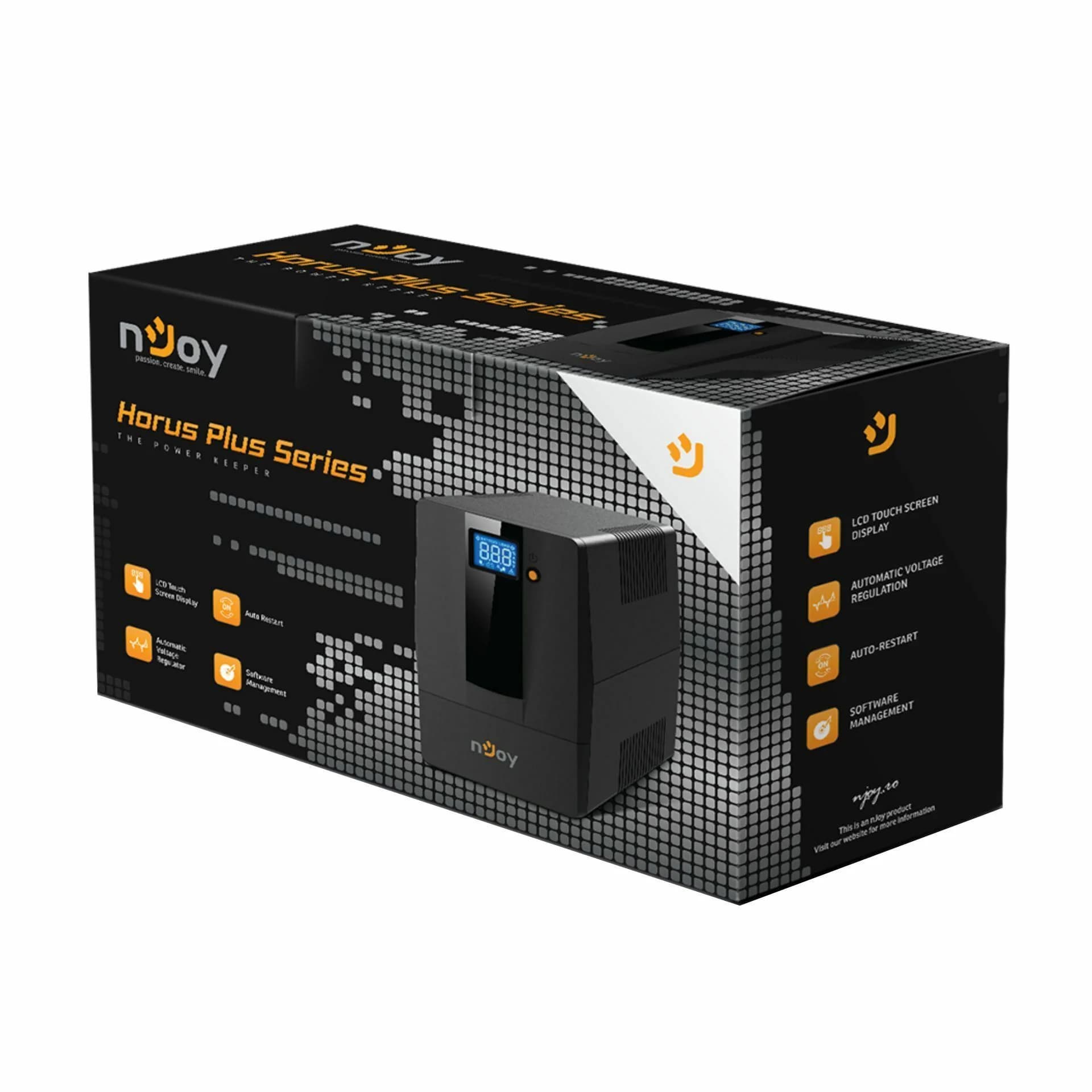 nJoy UPS  600VA Line-Interactive Horus Plus 600 - slika 6