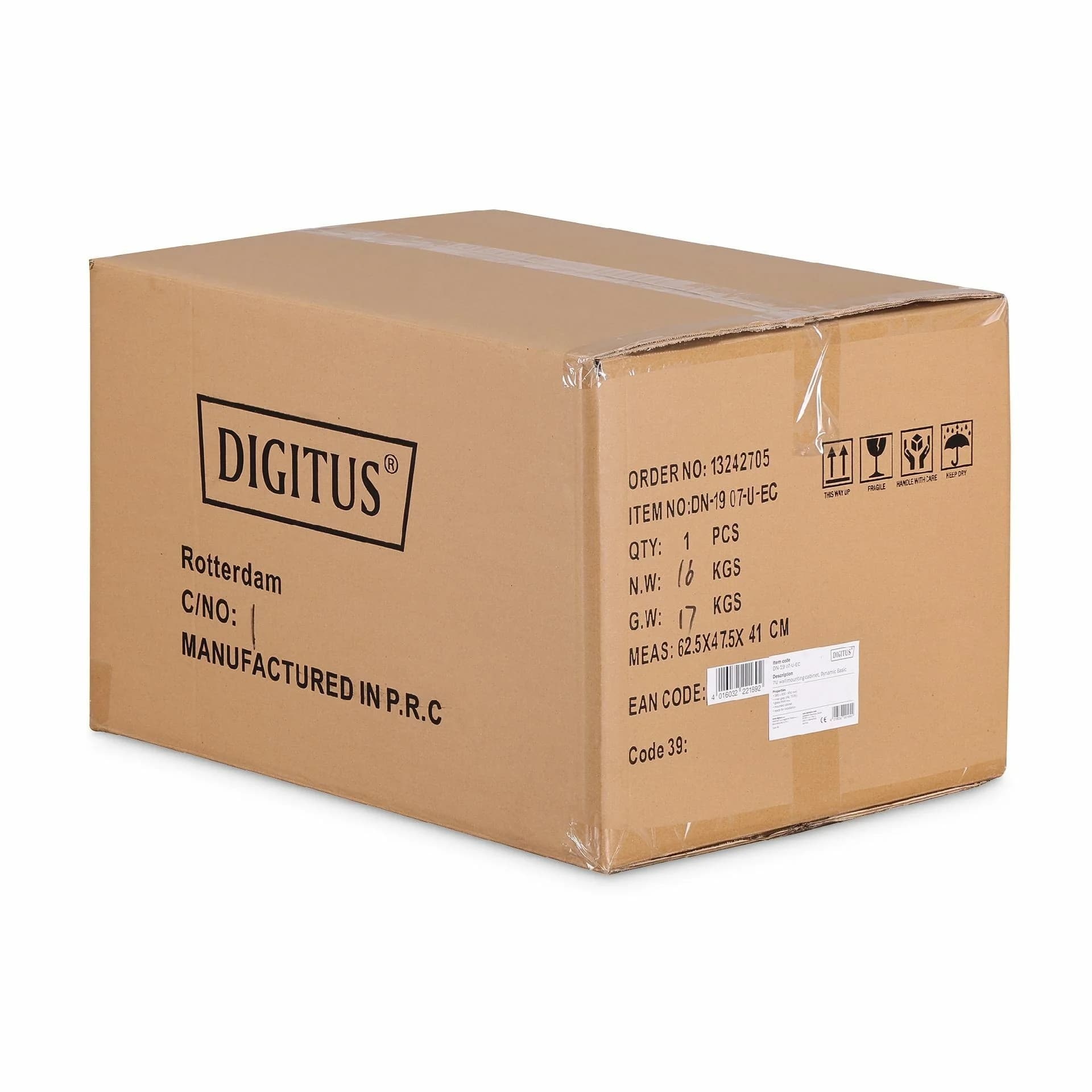Digitus zidni kabinet  7U 416 600x450 siv sestavljen DN-19 07-U-EC - slika 11