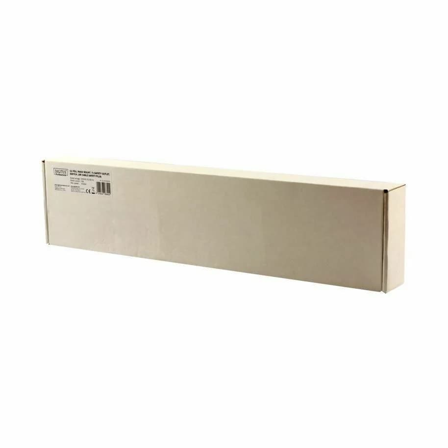 Digitus razdelilec rack 7x220V ALU+ stikalo črno/siv DN-95402 - slika 7