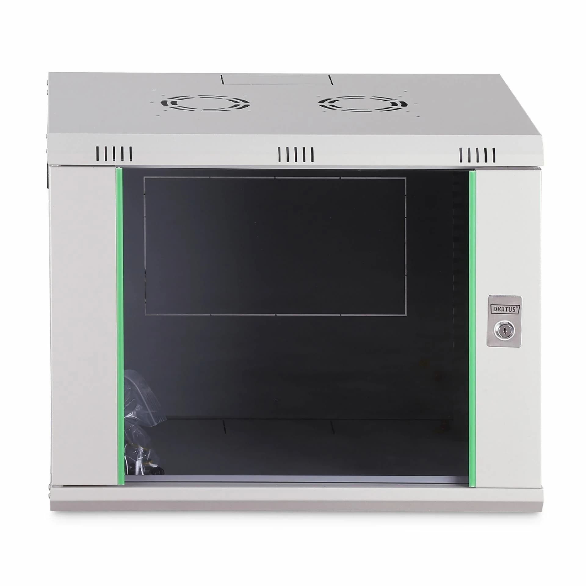 Digitus zidni kabinet  9U 505 600x450 siv sestavljen DN-19 09-U-EC - slika 3