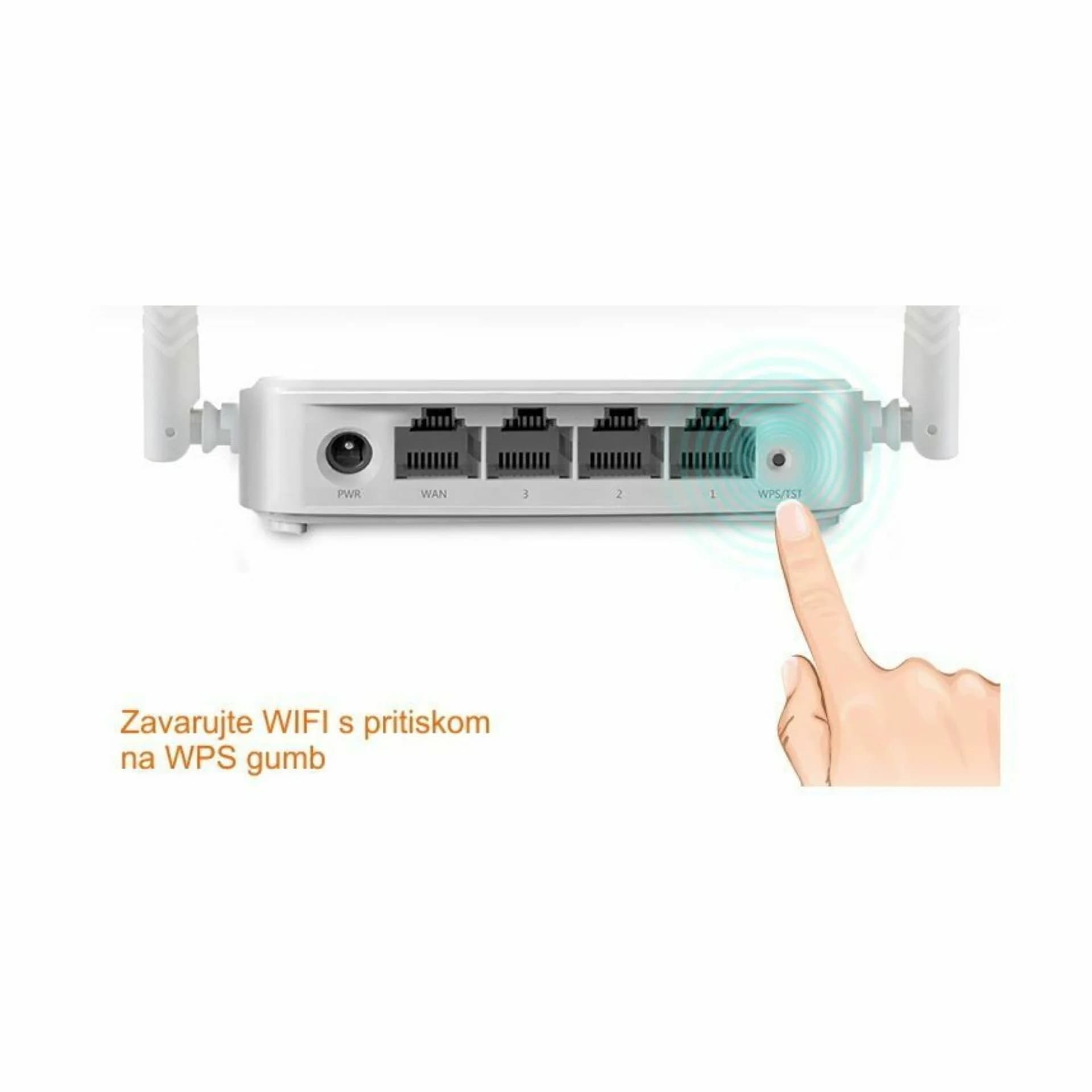 Tenda usmerjevalnik WiFi 300Mb N301 - slika 3