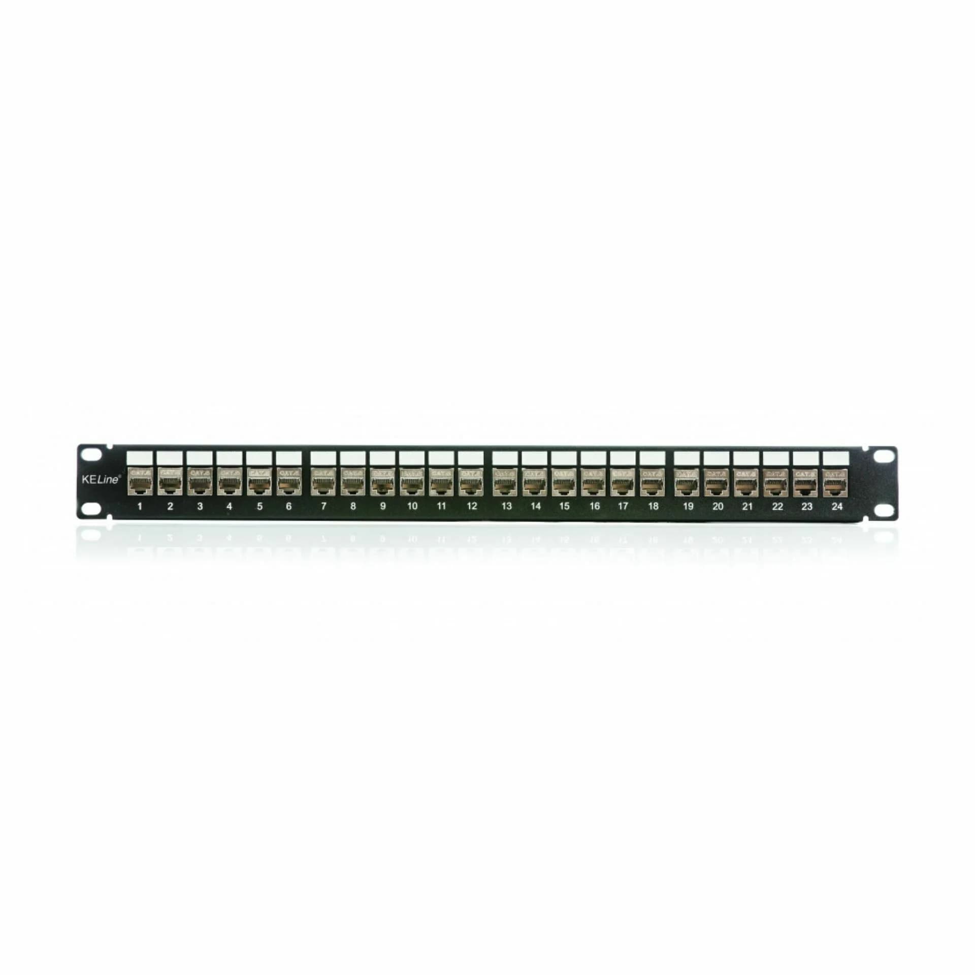 KELine panel CAT.6  FTP 24-port toolless - slika 2