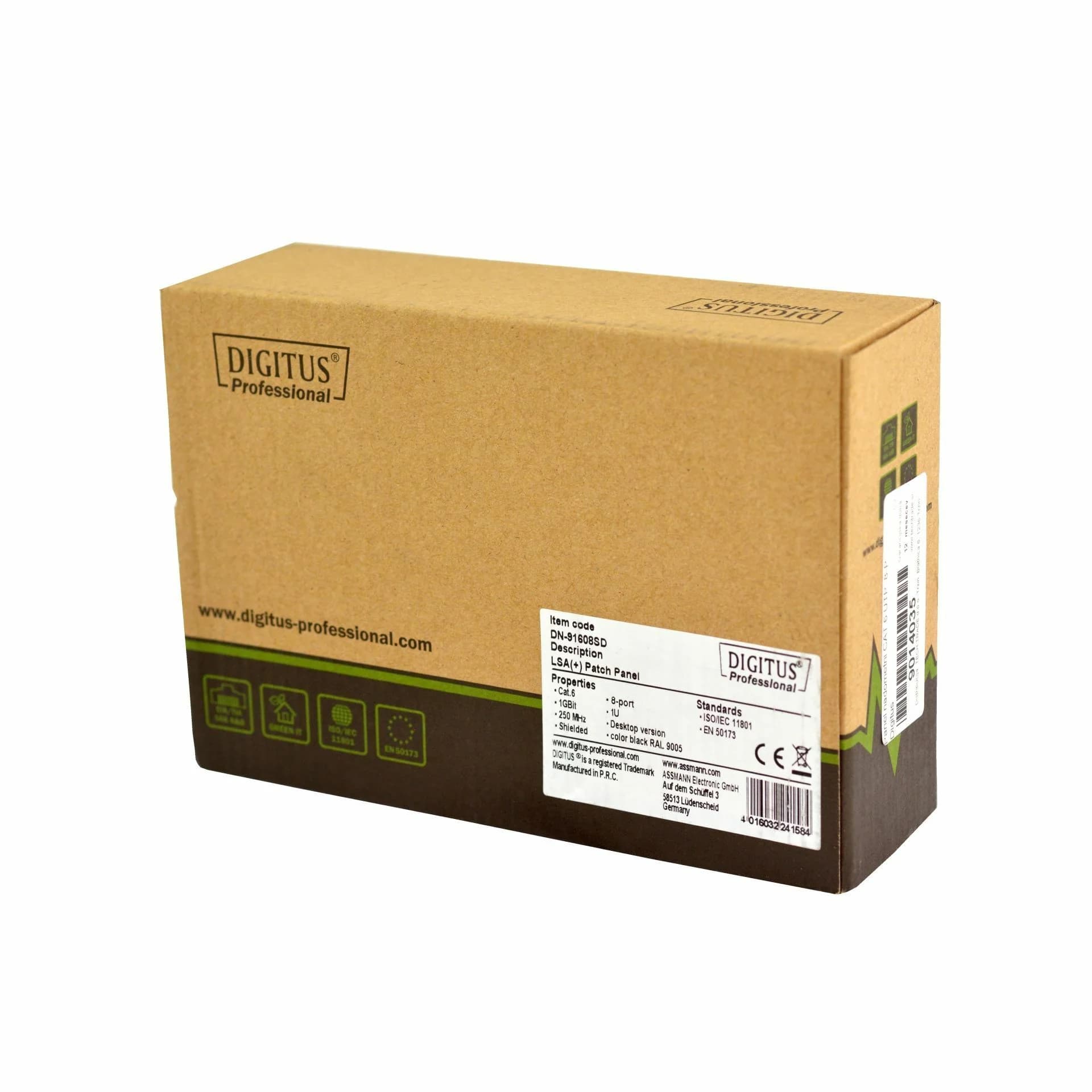 Digitus nadometni panel CAT.6 FTP 8-port DN-91608SD - slika 5