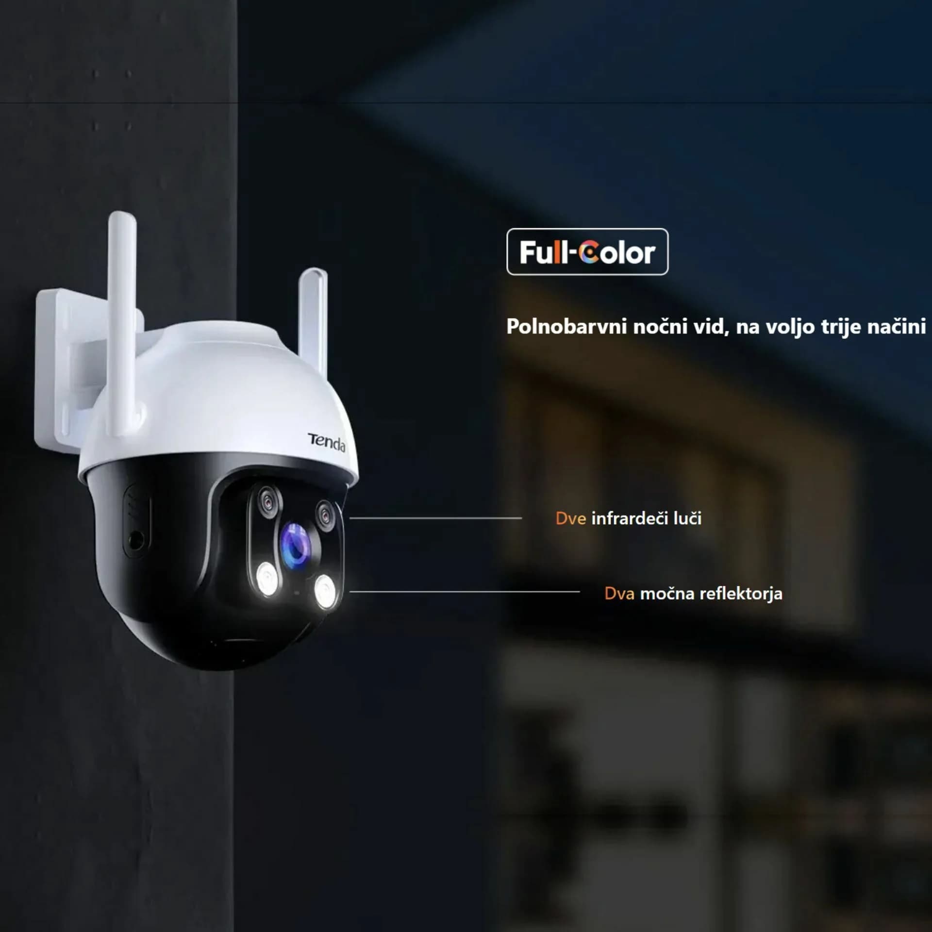 Tenda kamera 2.0MP brezžična PT CH3 zunanja - slika 5