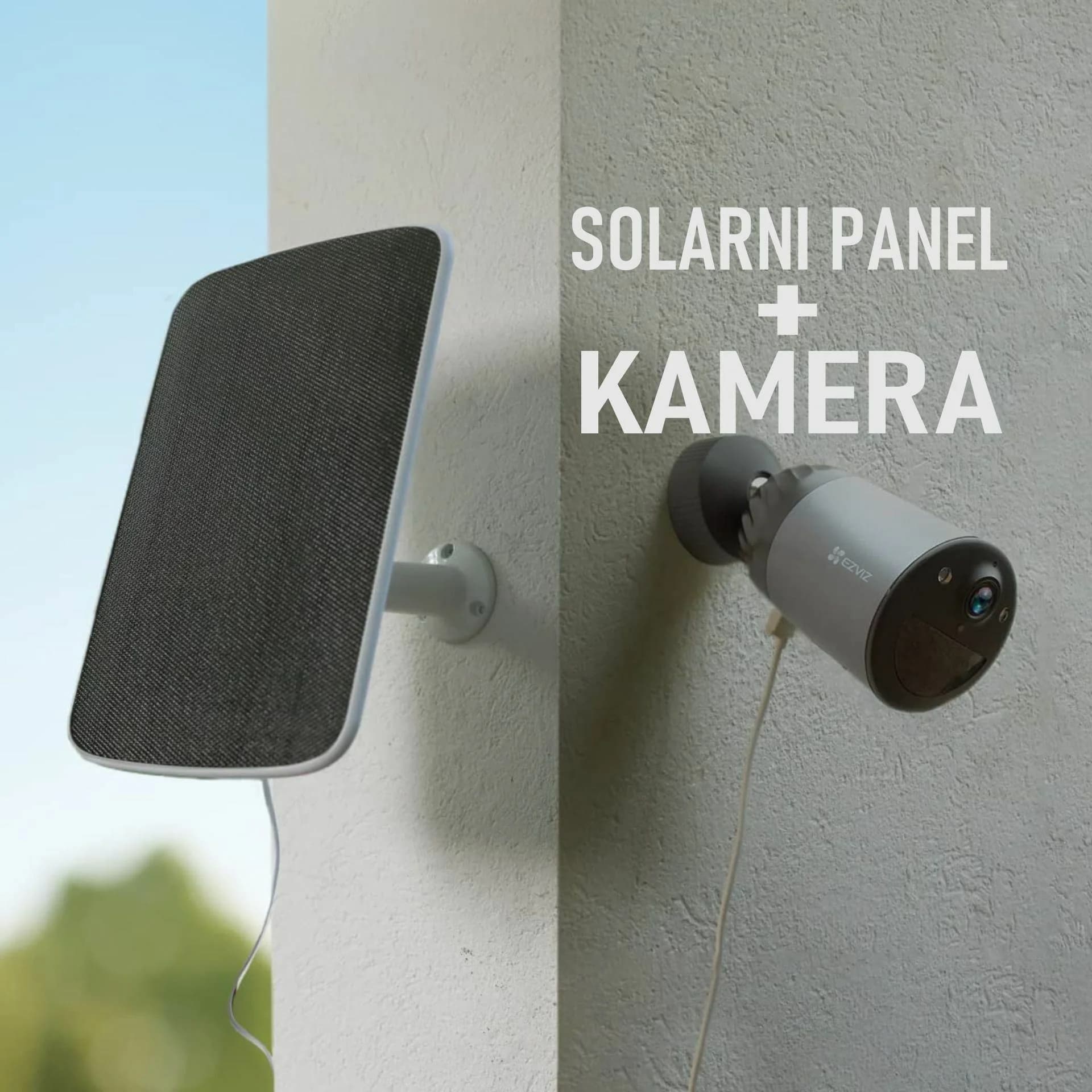 EZVIZ kamera 8.0MP brezžična BC1C + solarni panel  CS-BC1C/SP (4K) - slika 2