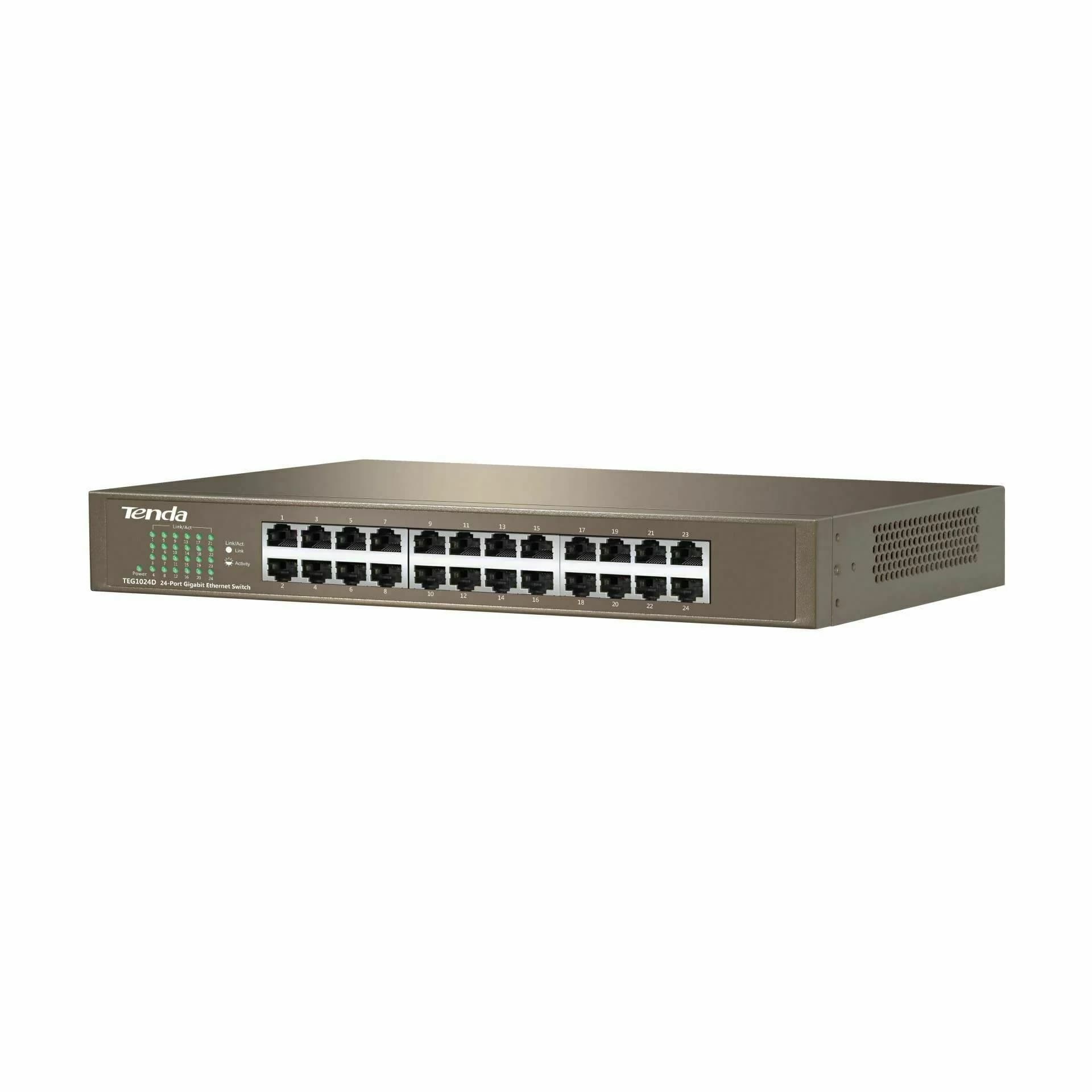 Tenda stikalo Giga 24-port rack/namizni TEG1024D - slika 2