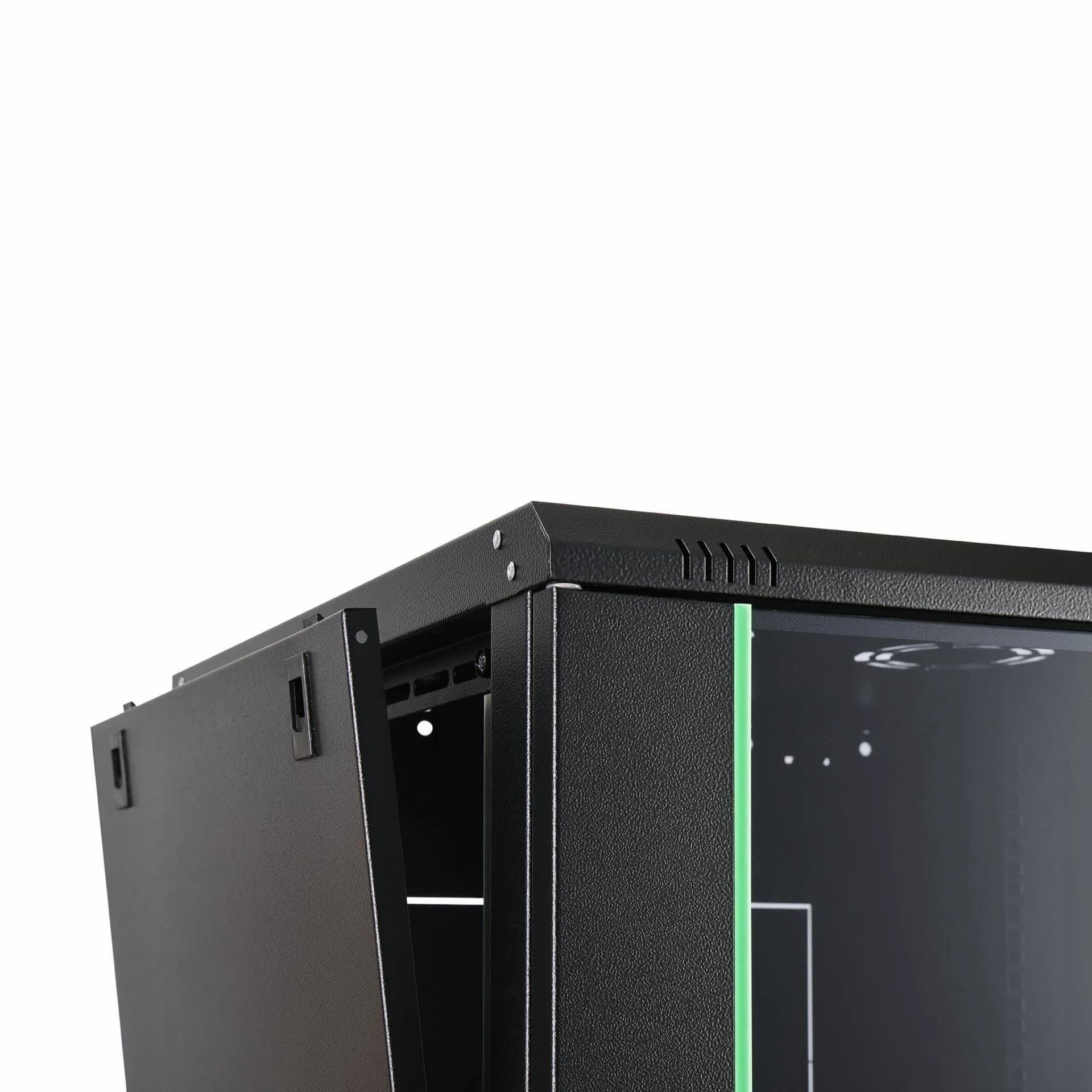 Digitus zidni kabinet 12U 638 600x600 črn sestavljen DN-19 12U-6/6-EC-SW - slika 6