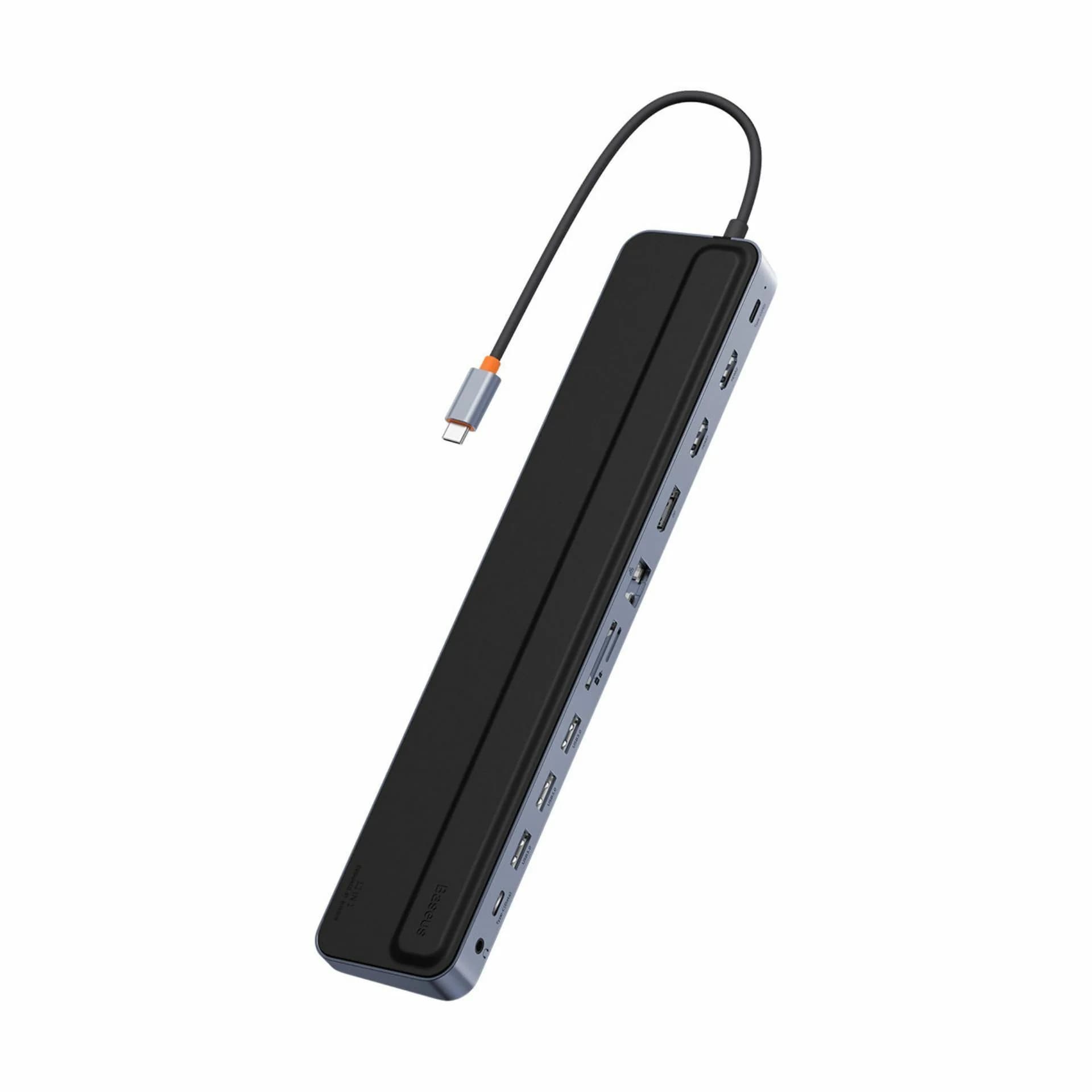 Baseus priklopna postaja USB 3.2 TipC 12v1 siva WKSX030213 - slika 2