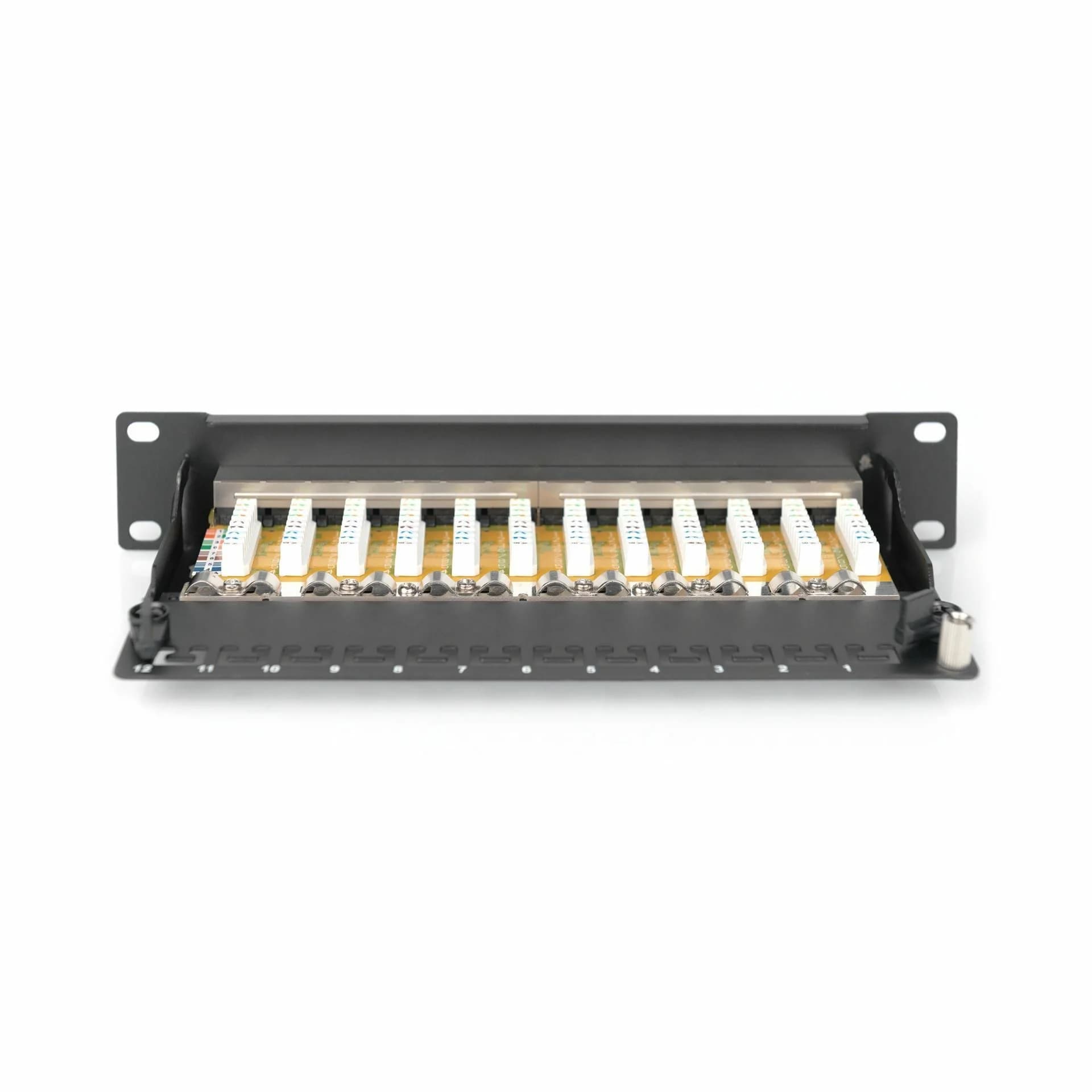 Digitus 250mm panel 12-port CAT.6 1U FTP DN-91612S - slika 4