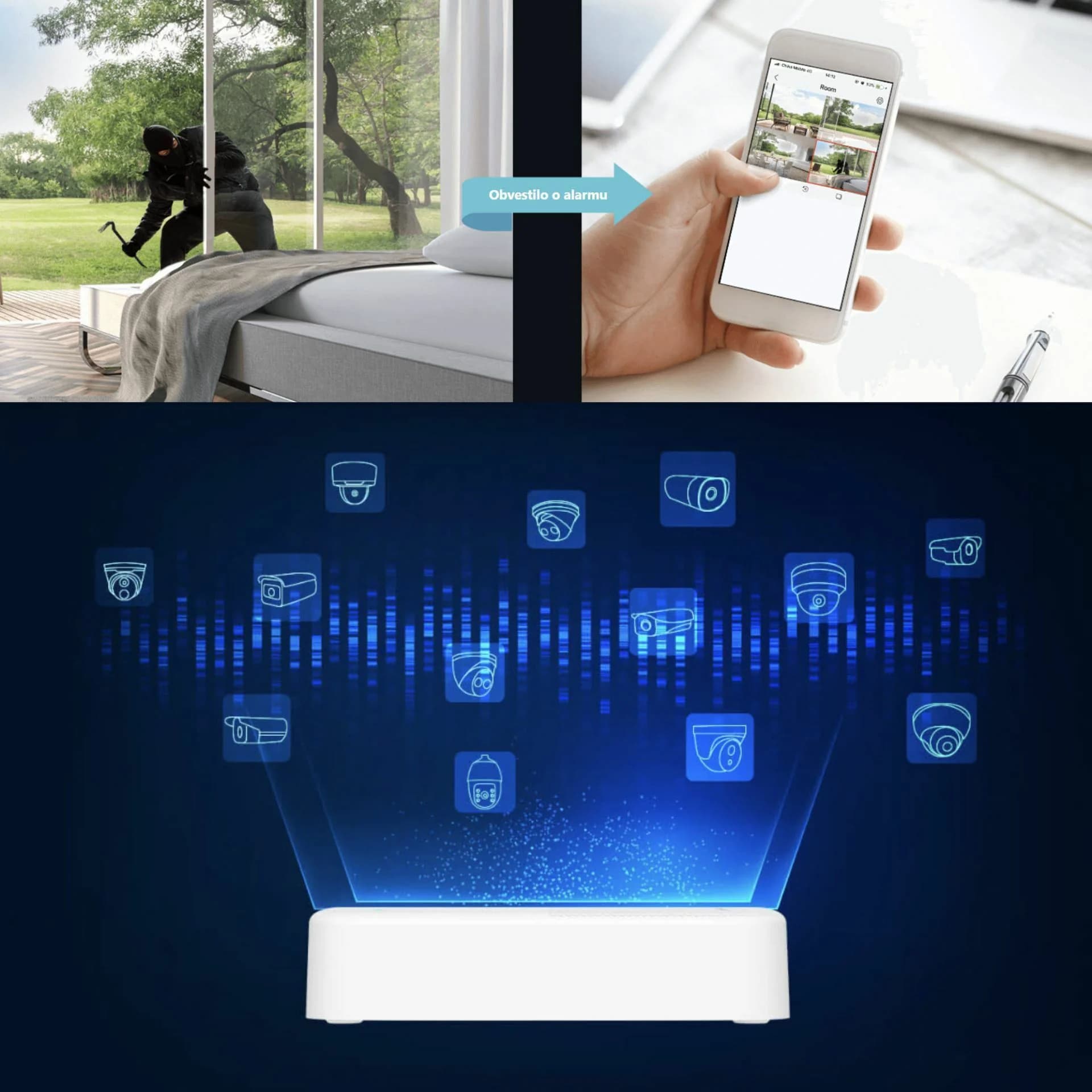 Tenda video snemalnik 8-kanalni NVR IP N3L-8HV2.0 - slika 7