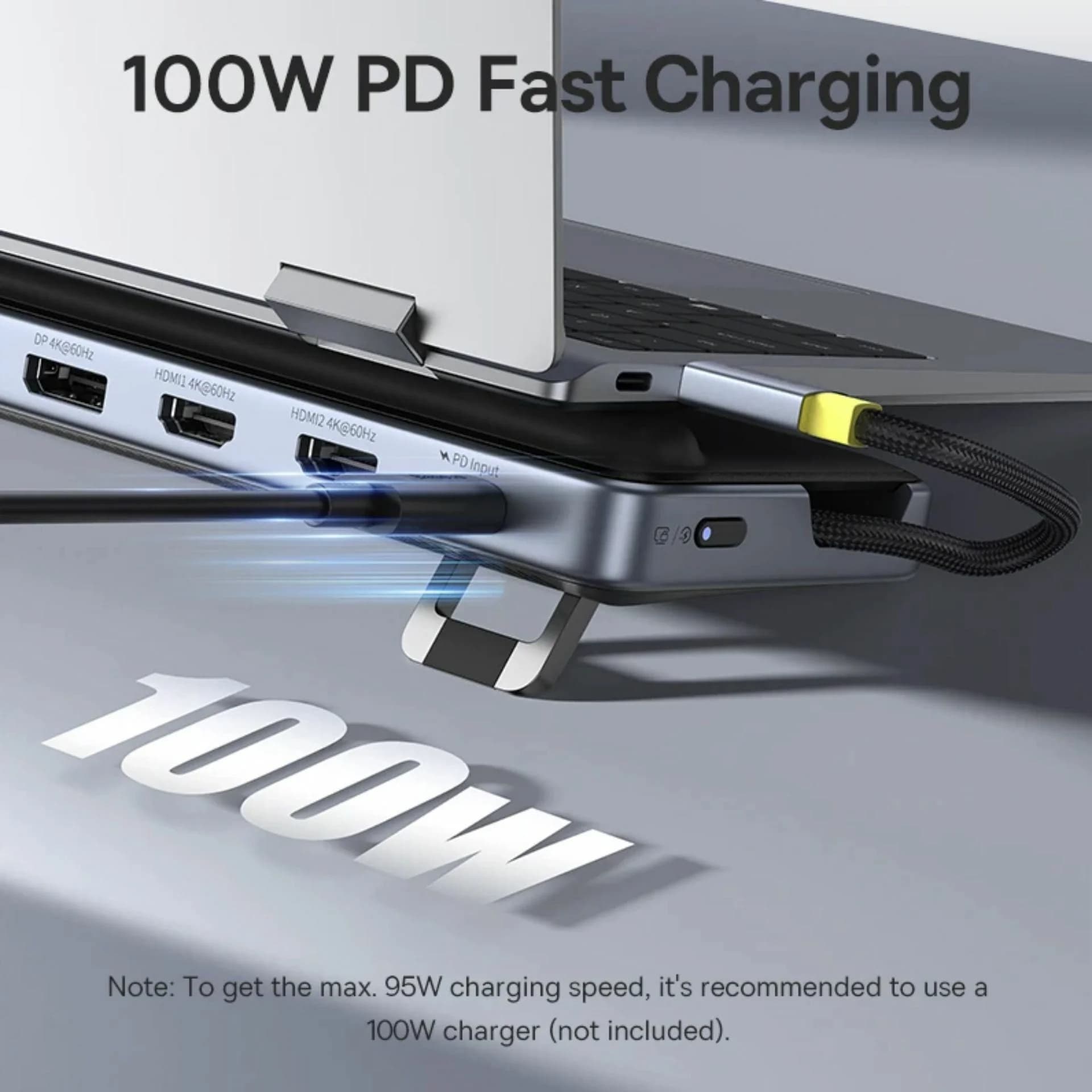 Baseus priklopna postaja USB 3.2 TipC 12v1 EliteJoy siva EH3 B0114200 - slika 6
