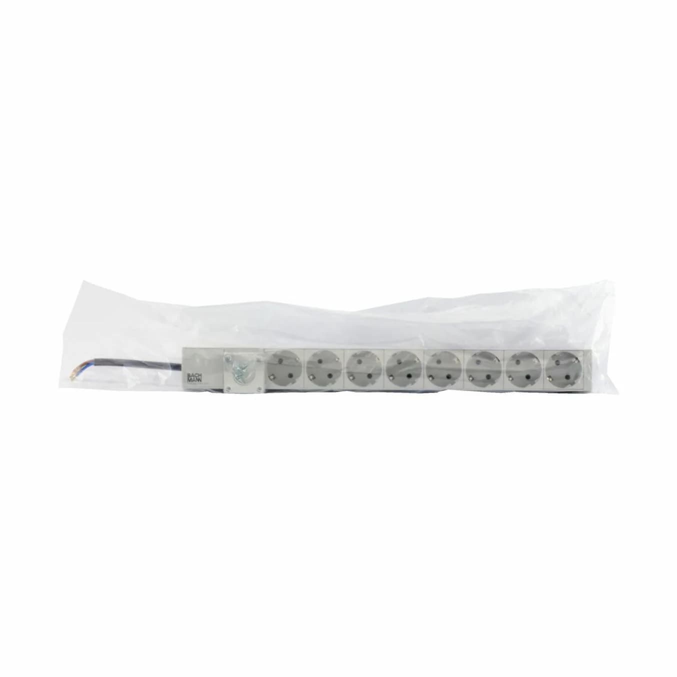 Bachmann razdelilec rack 8x250V siv brez kabla* 333.416 - slika 2