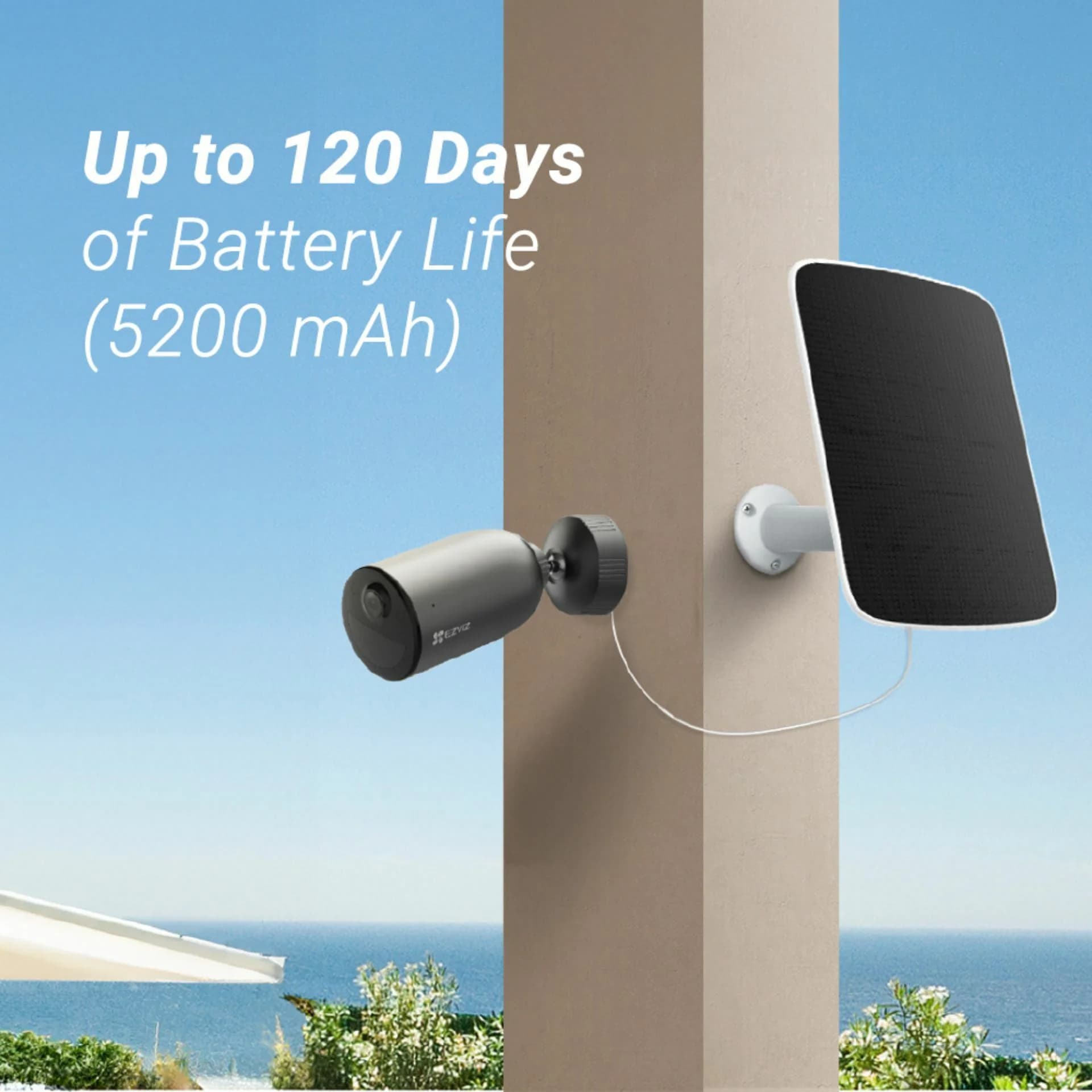 EZVIZ EZVIZ kamera 3.0MP brezžična EB3 kit + solarni panel Kamere