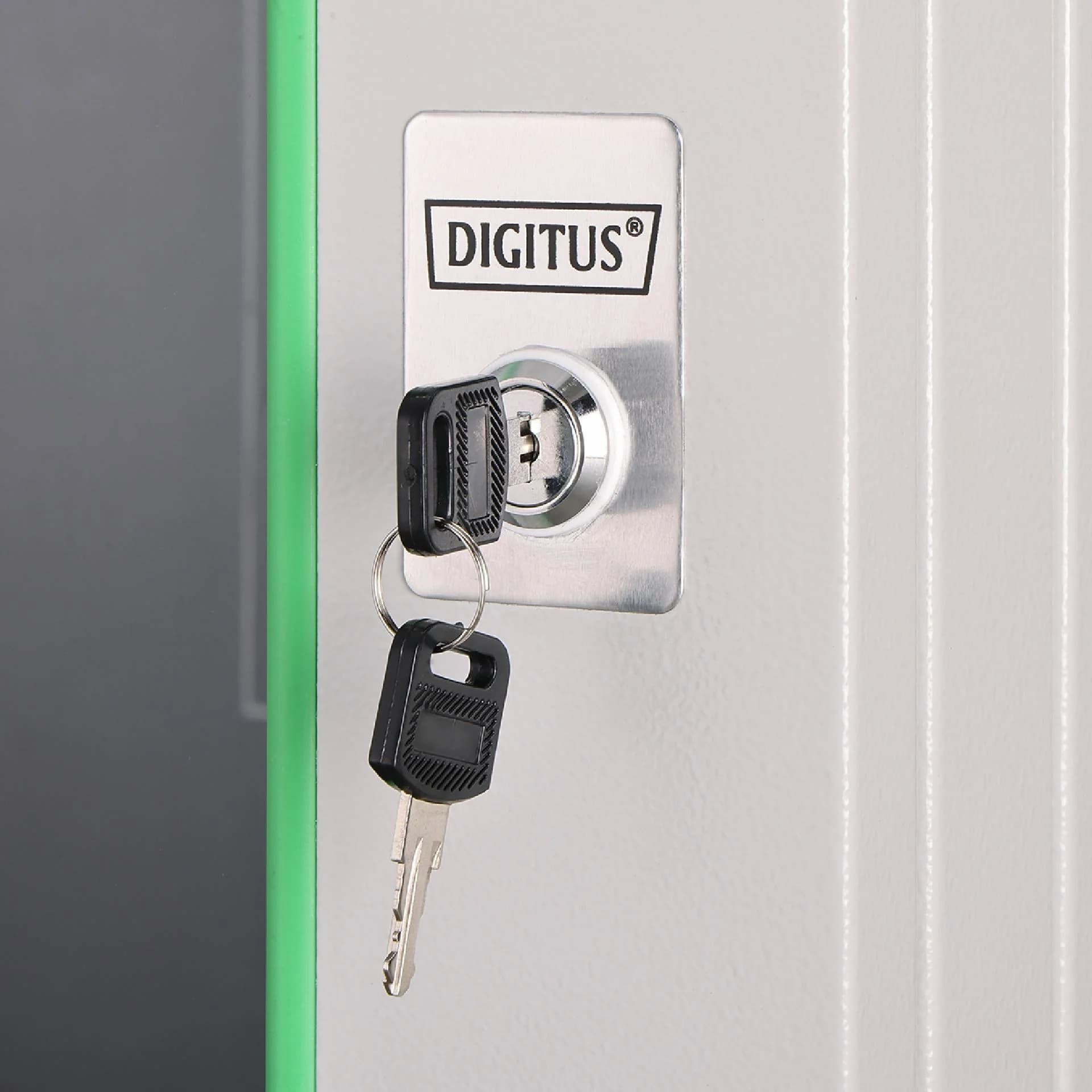 Digitus zidni kabinet 12U 638 600x600 siv sestavljen DN-19 12U-6/6-EC - slika 9