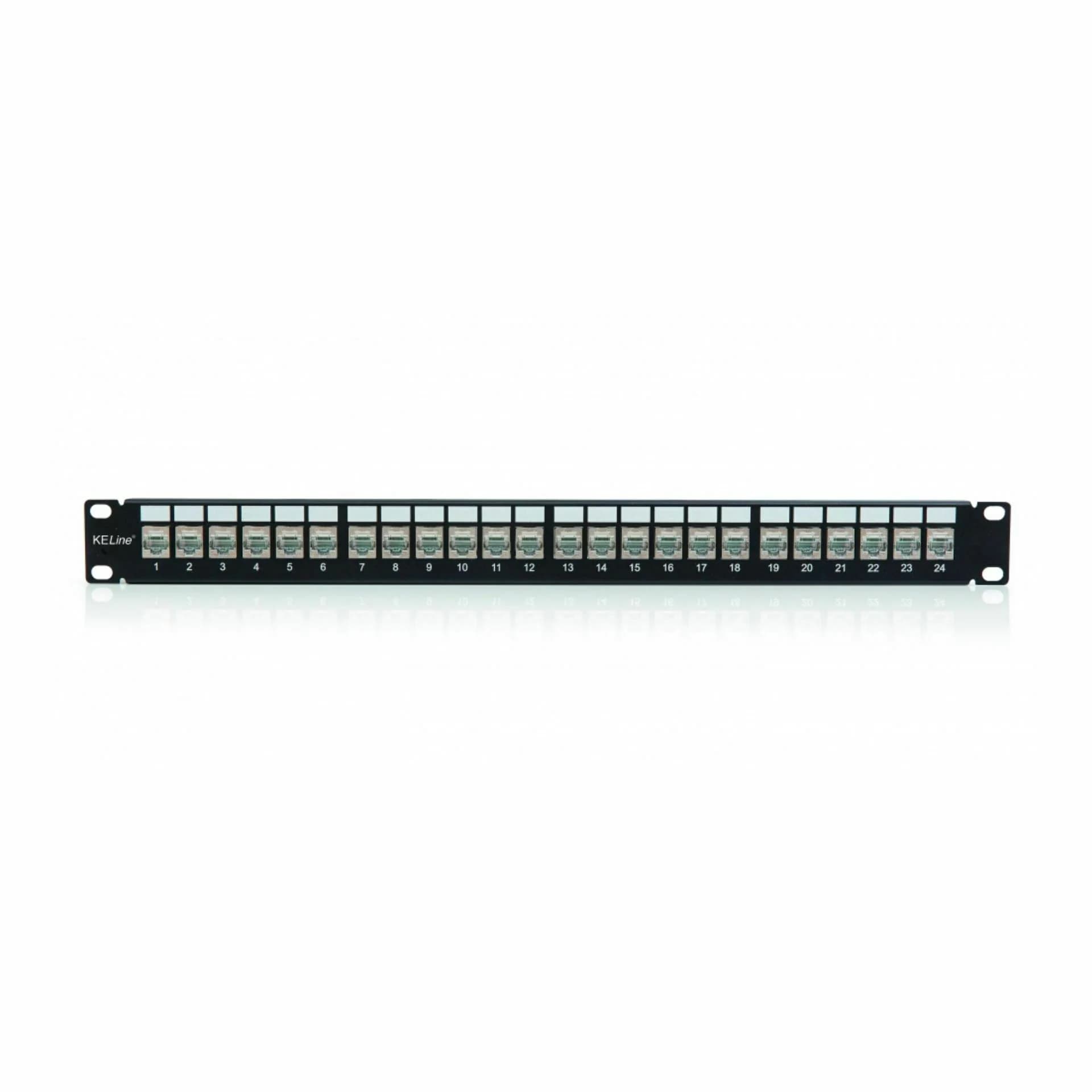 KELine panel CAT.6A  FTP 24-port HD toolless - slika 2