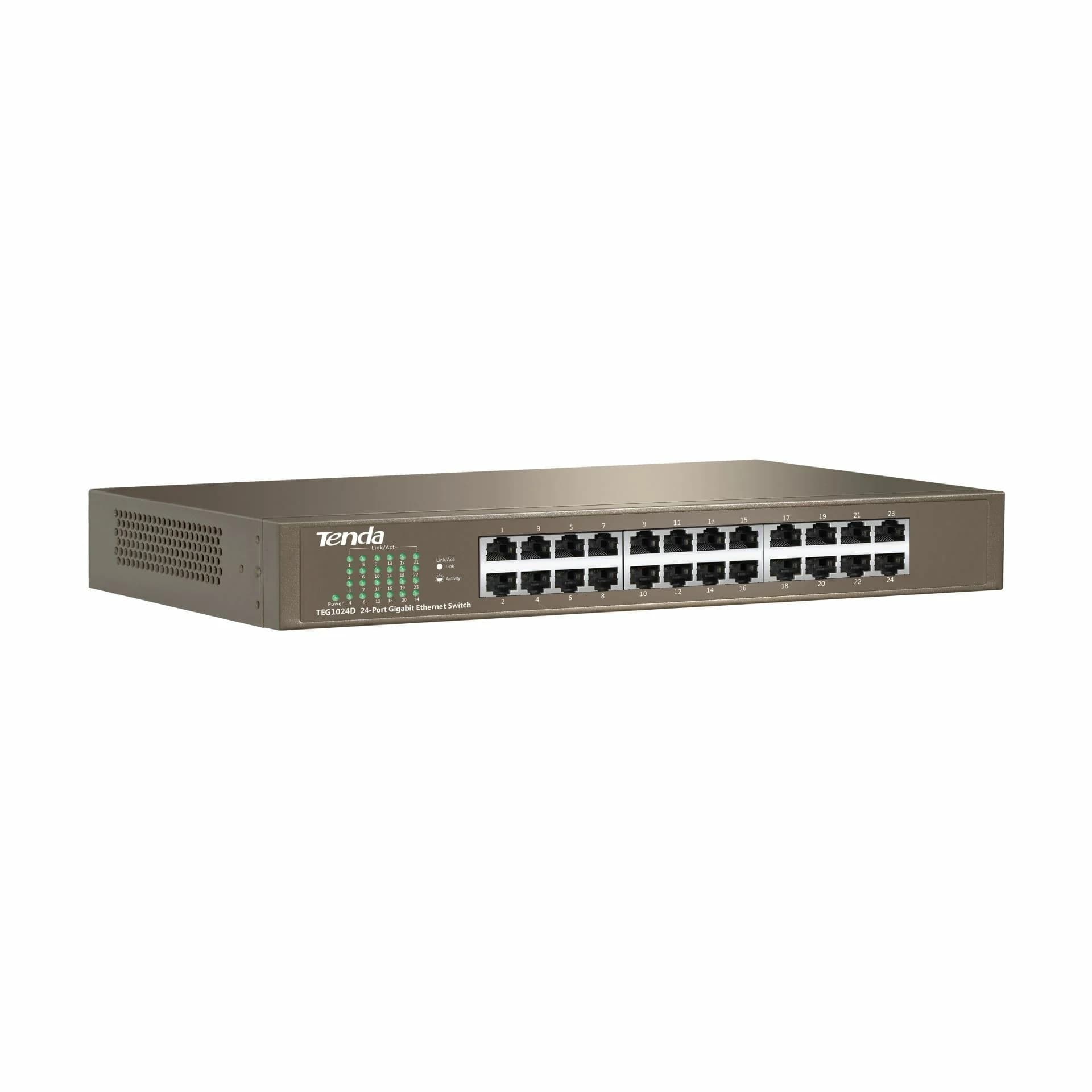 Tenda stikalo Giga 24-port rack/namizni TEG1024D - slika 3