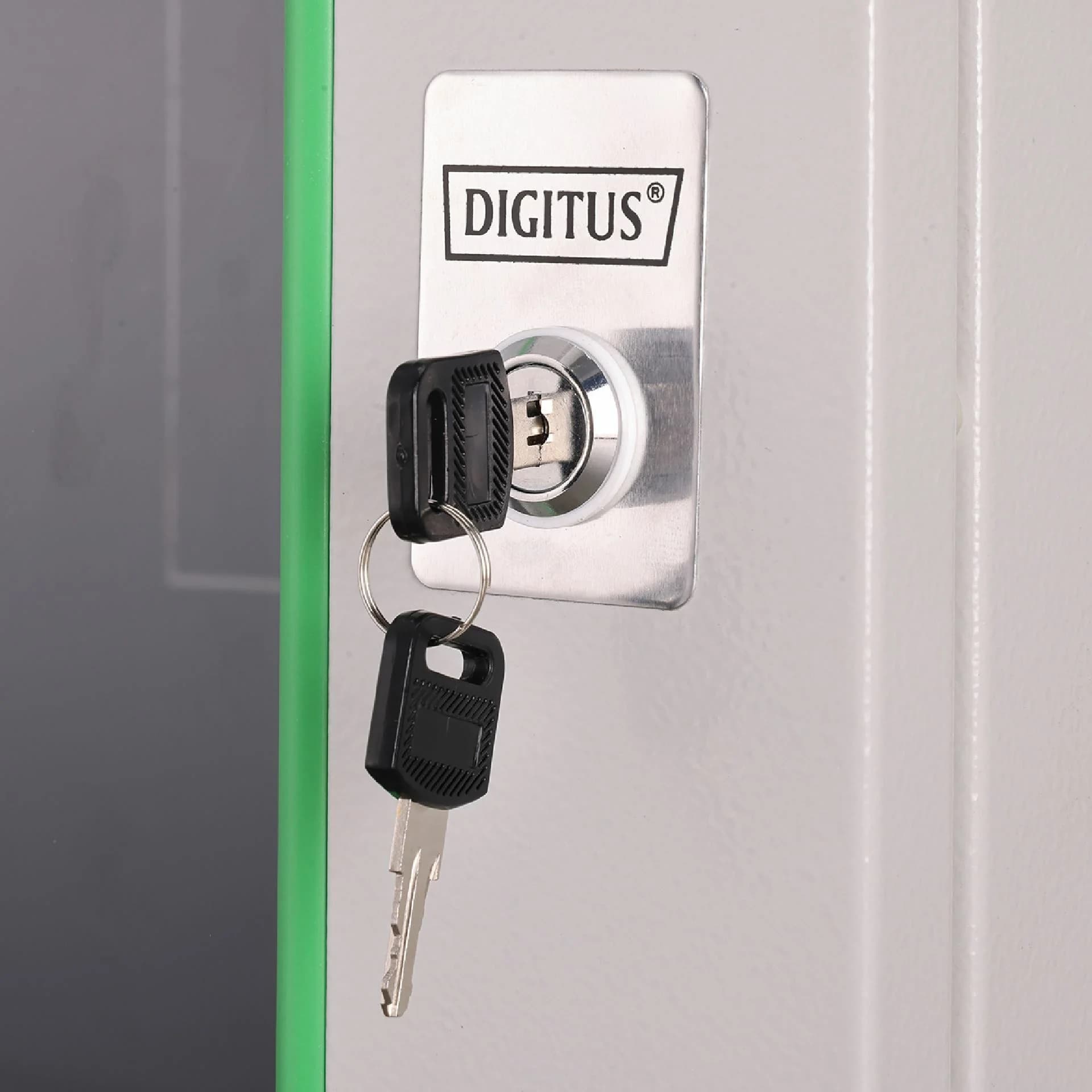Digitus zidni kabinet  9U 505 600x450 siv sestavljen DN-19 09-U-EC - slika 9