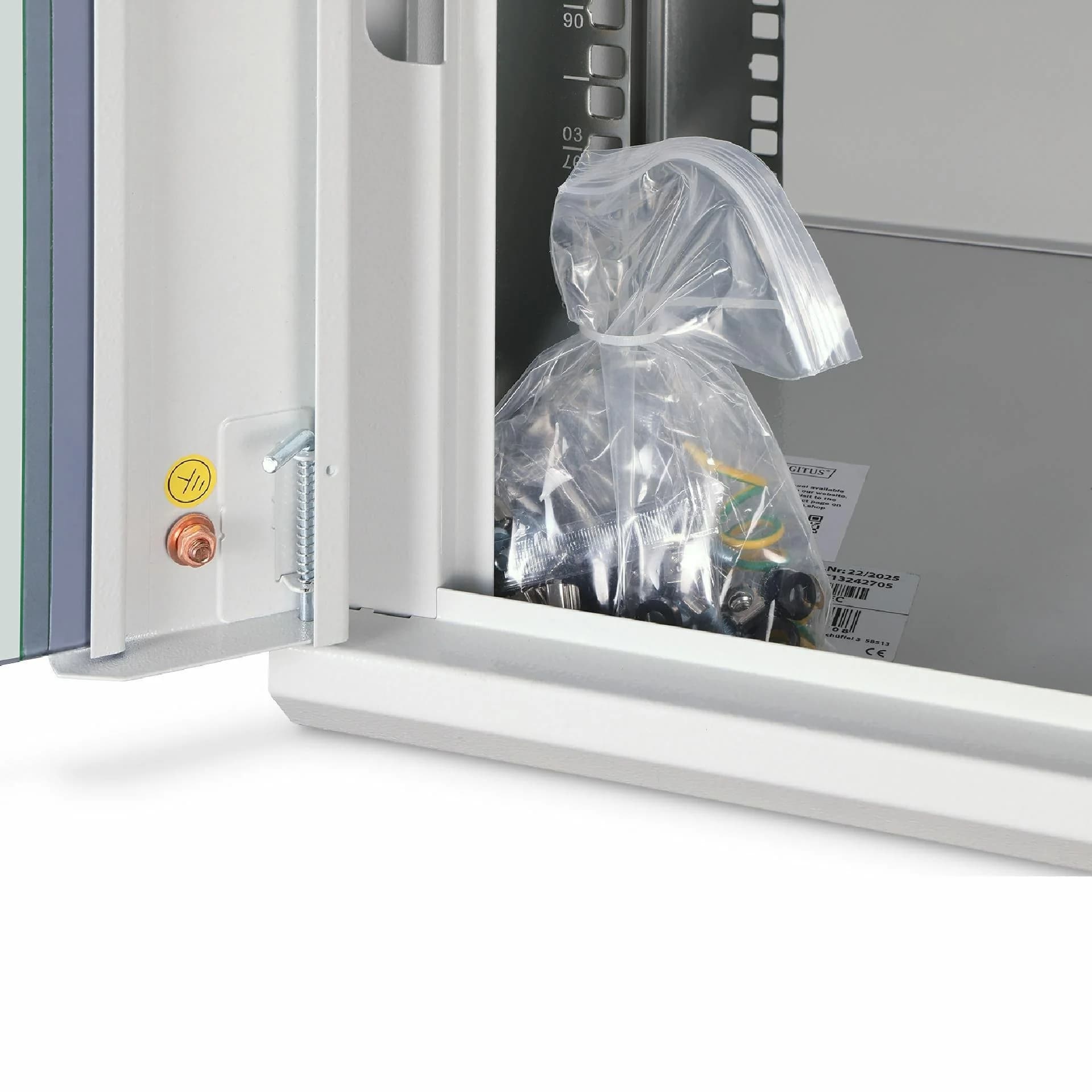 Digitus zidni kabinet  9U 505 600x450 siv sestavljen DN-19 09-U-EC - slika 7