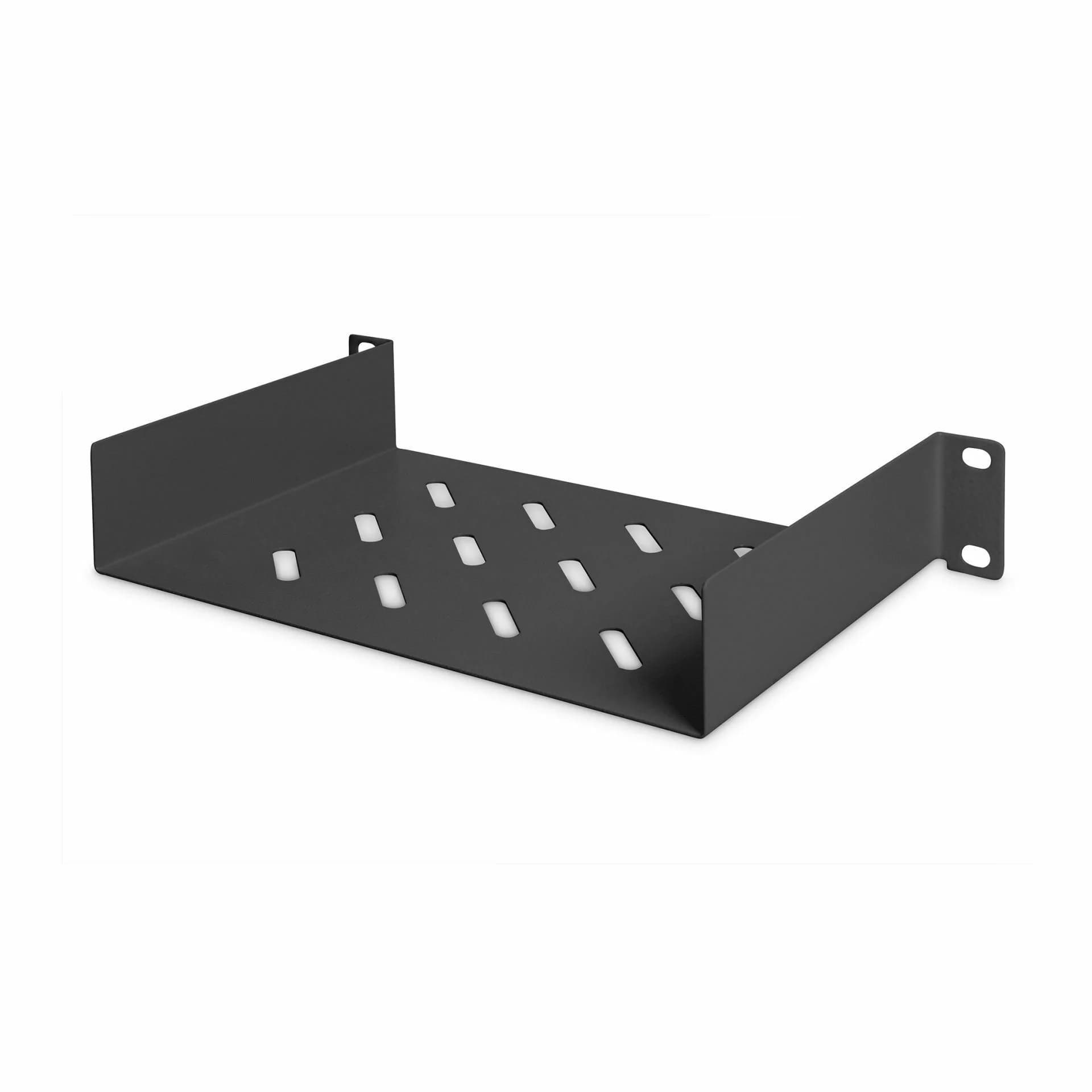 Digitus polica 25cm 1U 150mm črna DN-10 TRAY-1-B - slika 2
