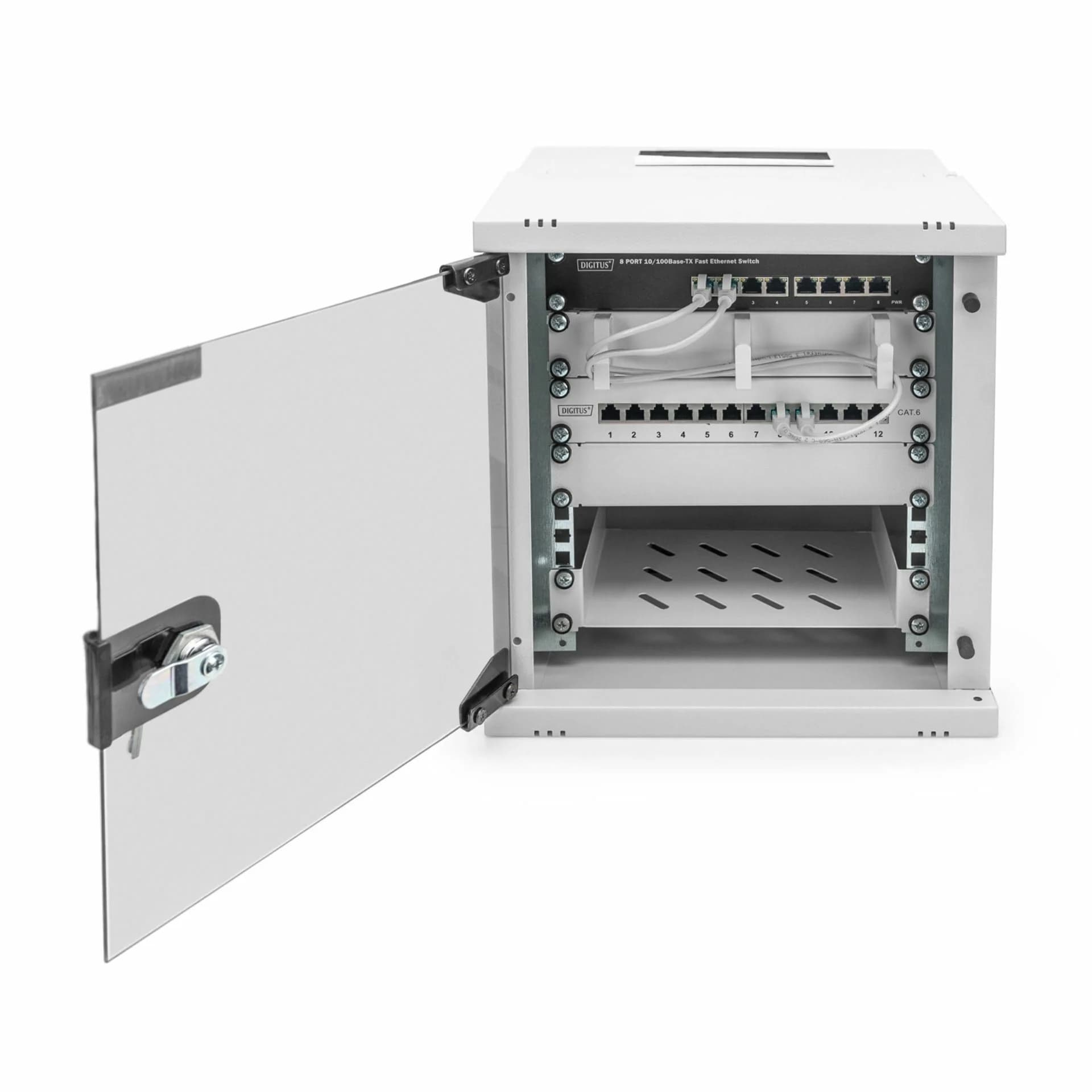 Digitus 250mm kabinet  6U 325x315x300 siv DN-49100 - slika 4
