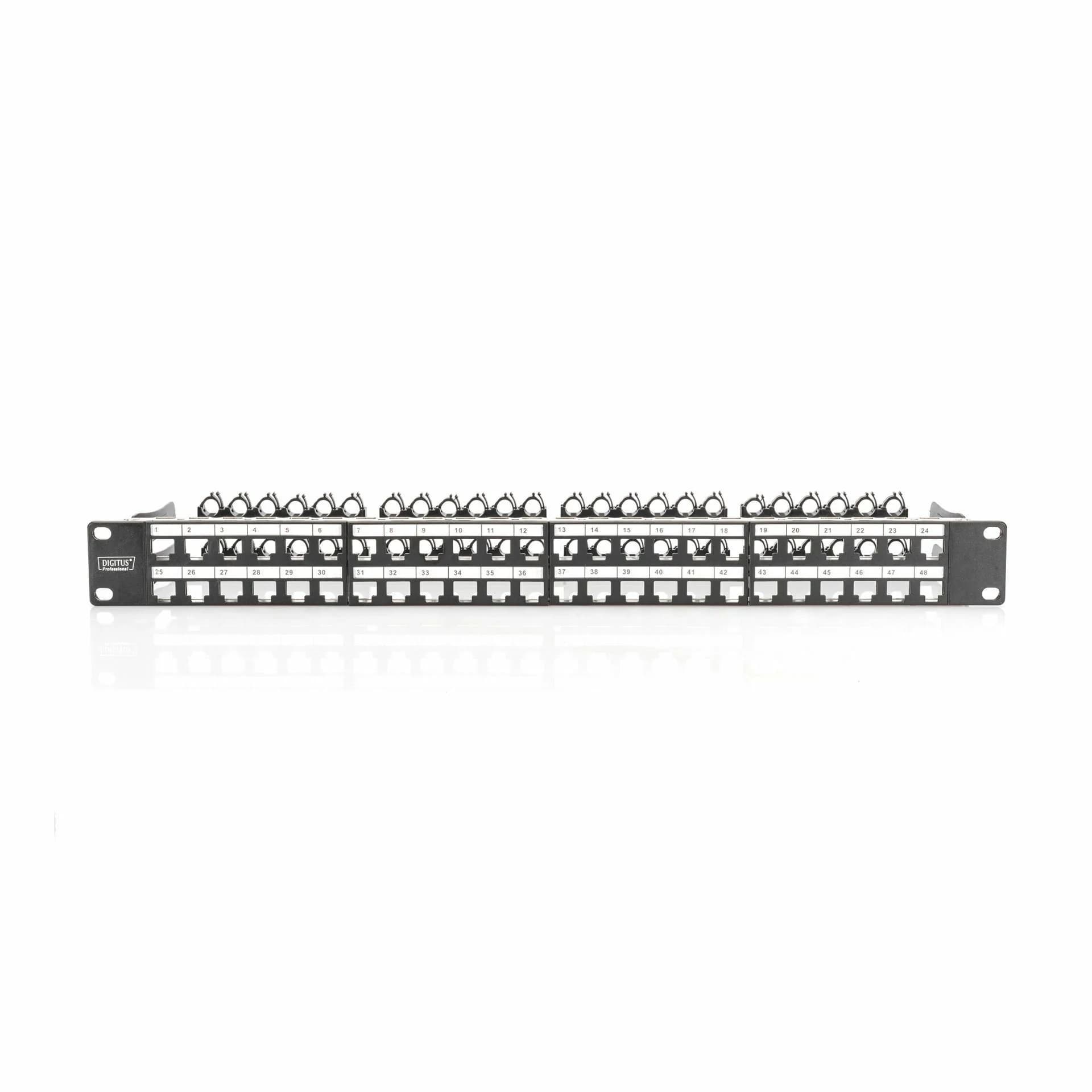 Digitus panel CAT.5e/6/6A 48-port modularen+nosilec kablov DN-91424 - slika 4
