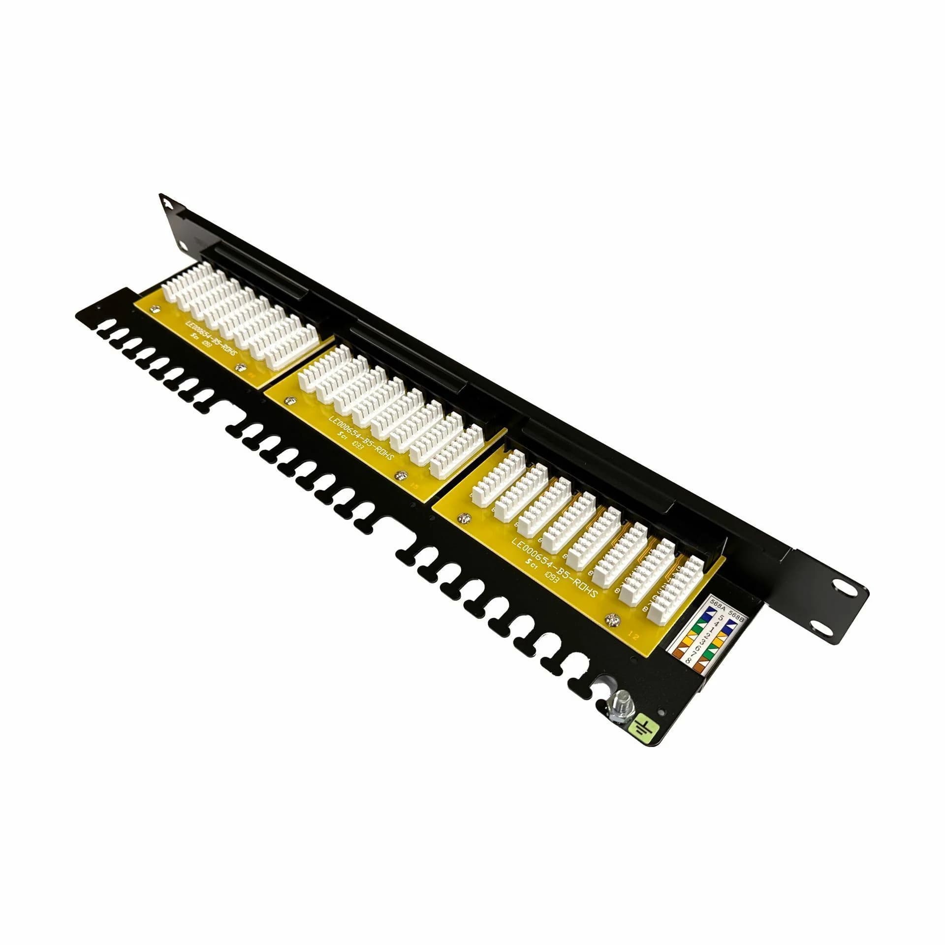 Leviton panel CAT.6+ UTP 24-port flat 69586-024 - slika 2