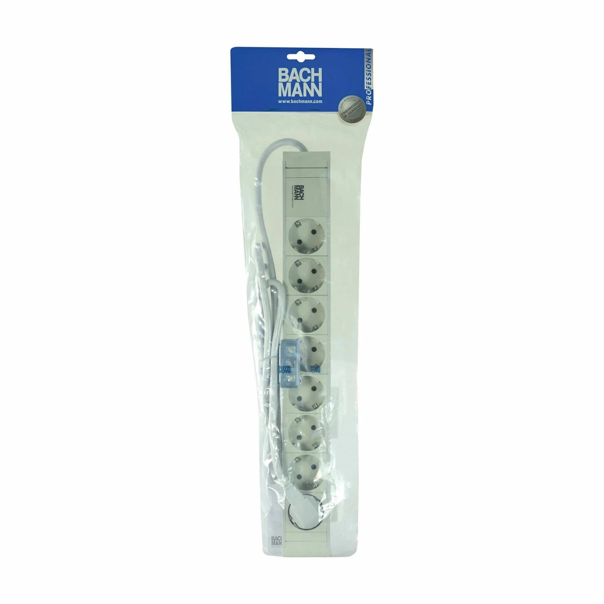 Bachmann razdelilec rack 8x250V PVC 2m siv 333.601 - slika 3