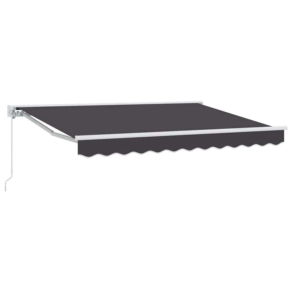 Okvir tende Antracit 250 x 200 cm Poliester s PU premazom - slika 2