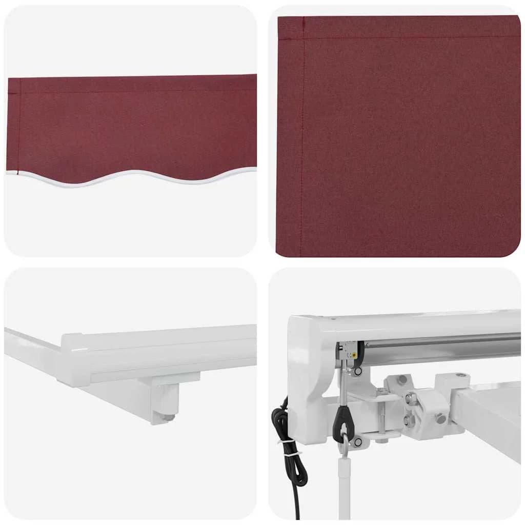 Okvir tende Burgundija 250 x 200 cm Poliester s PU premazom - slika 9