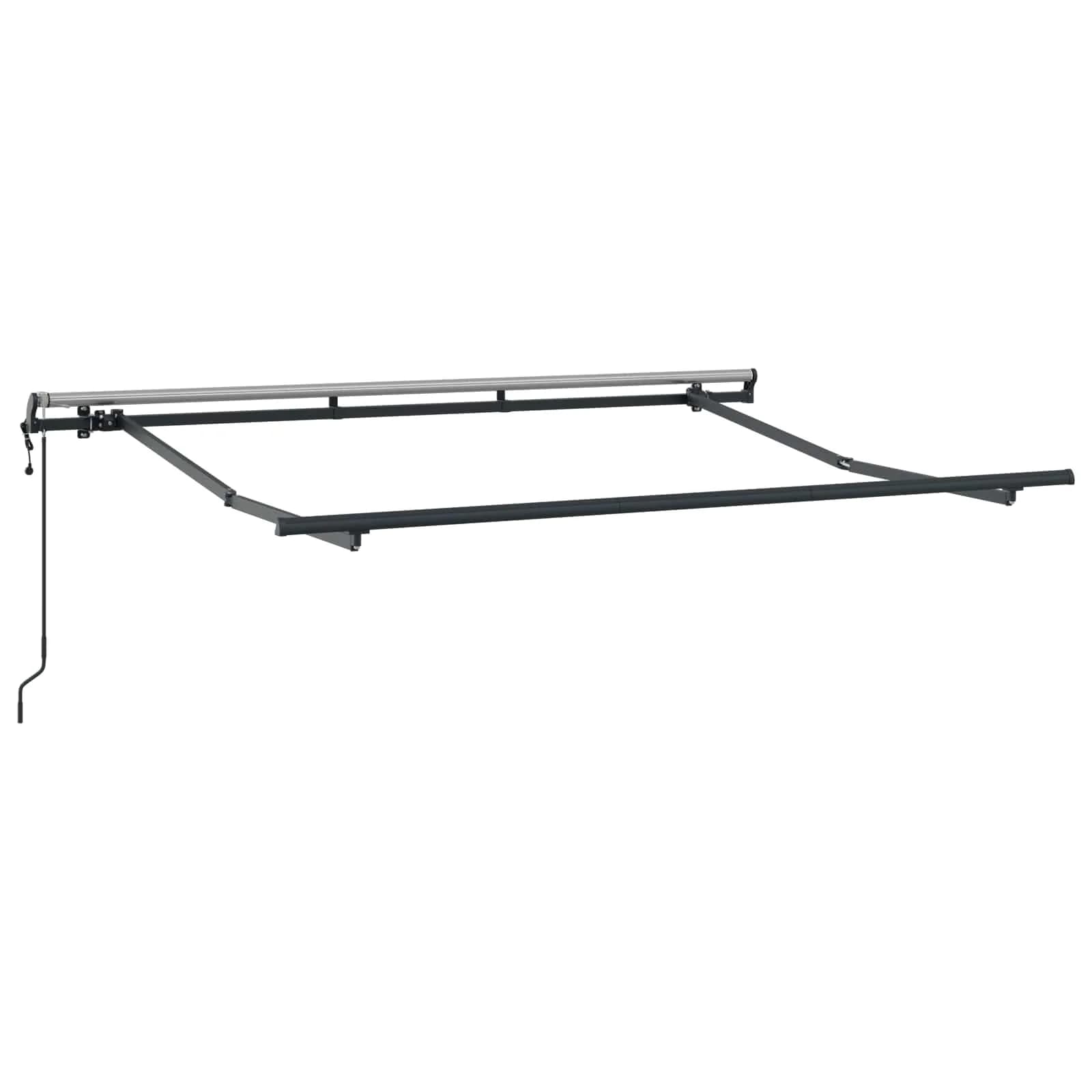 Vlečna tenda Burgundija 250 x 200 cm blago - slika 5