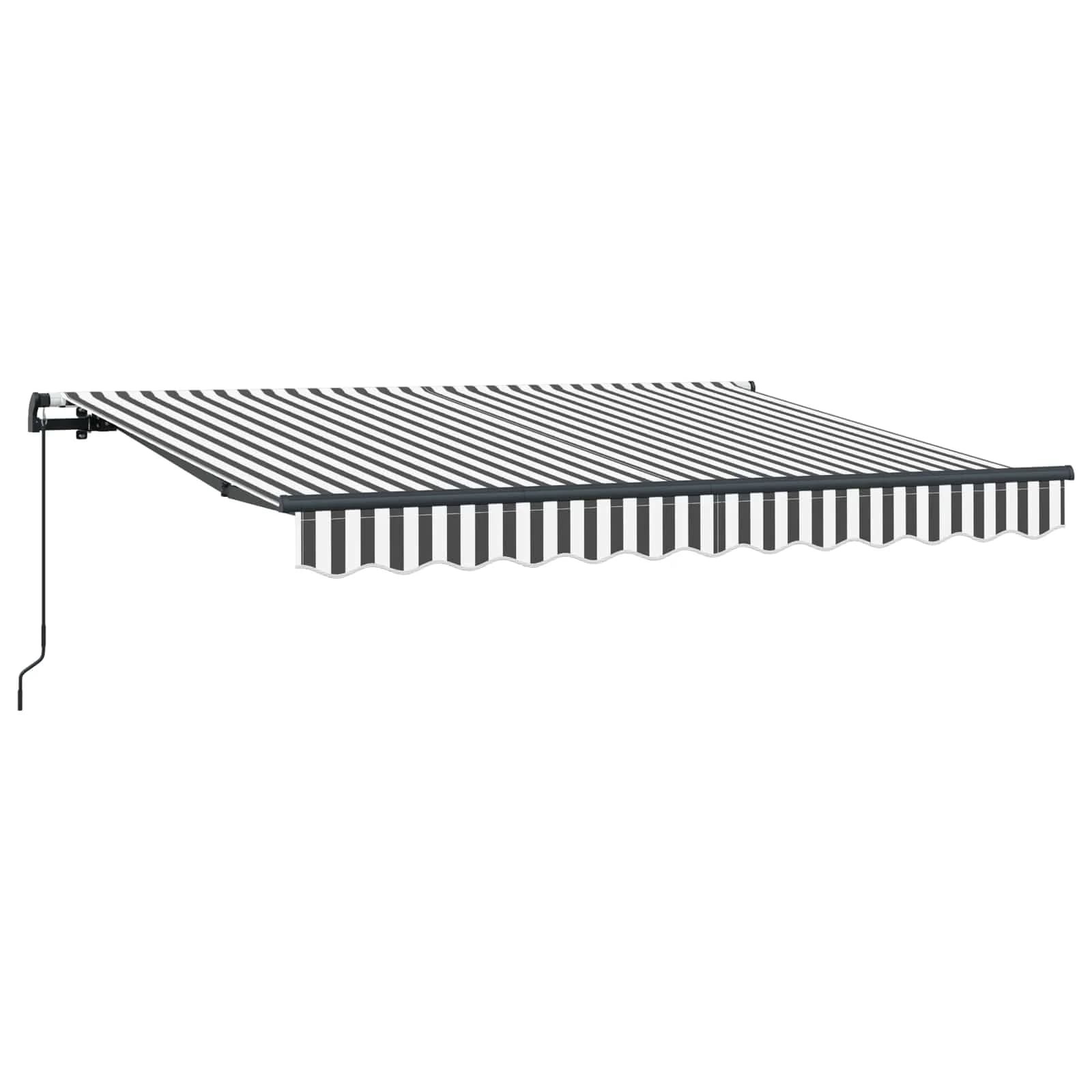 Vlečna tenda Antracit 250 x 200 cm blago - slika 2