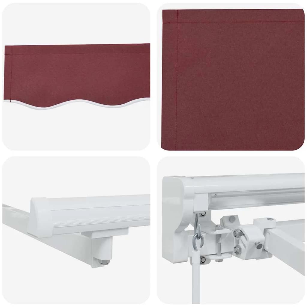 Okvir tende Burgundija 250 x 200 cm Poliester s PU premazom - slika 8
