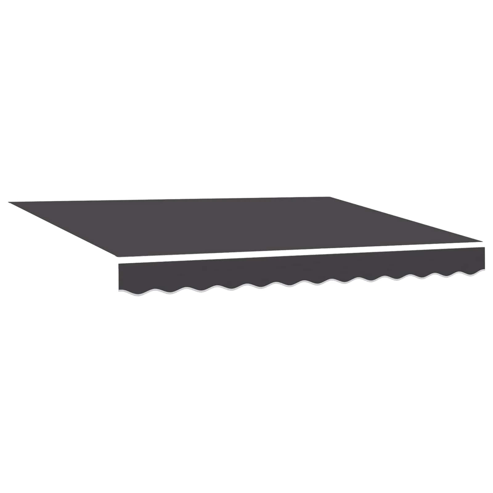 Vlečna tenda Antracit 250 x 200 cm blago - slika 4