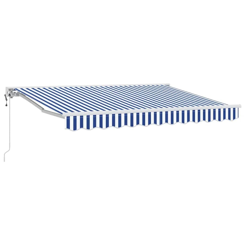 Okvir tende Modra in bela 250 x 200 cm Poliester s PU premazom - slika 2