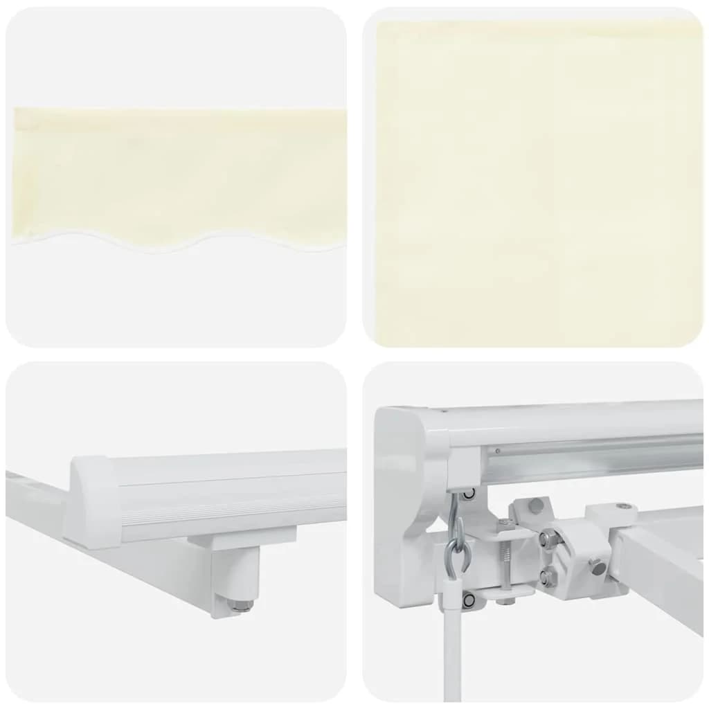 Okvir tende krema 250 x 200 cm Poliester s PU premazom - slika 8