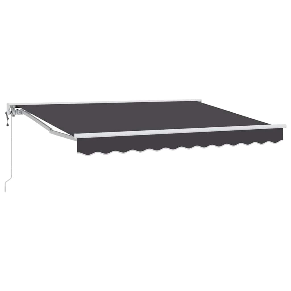 Okvir tende Antracit 250 x 200 cm Poliester s PU premazom - slika 2